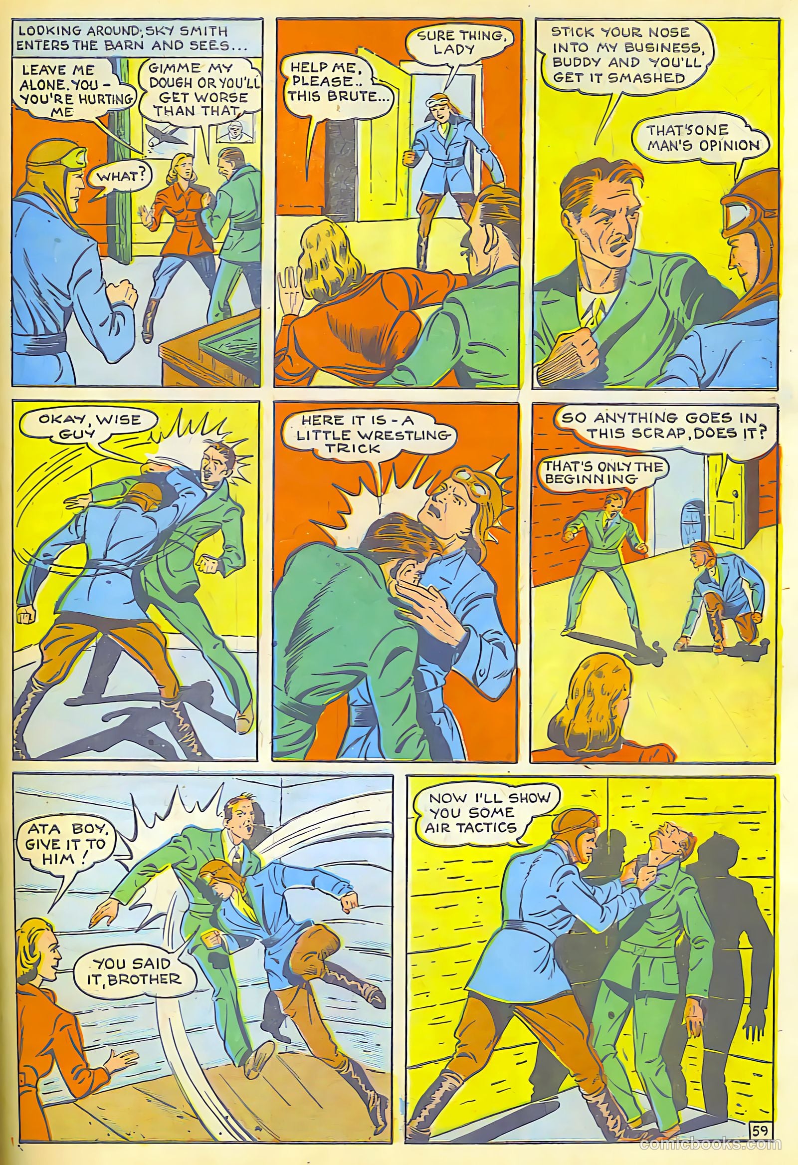 Super-Mystery Comics v2 #1 — page 61 of 68