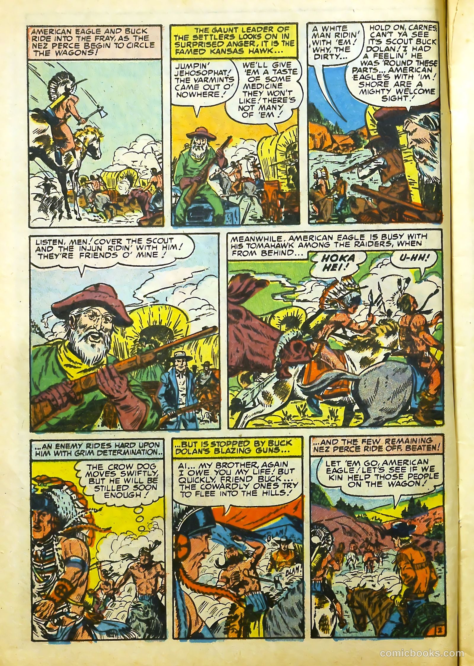 Prize Comics Western #107 (1950) — page 4 of 37