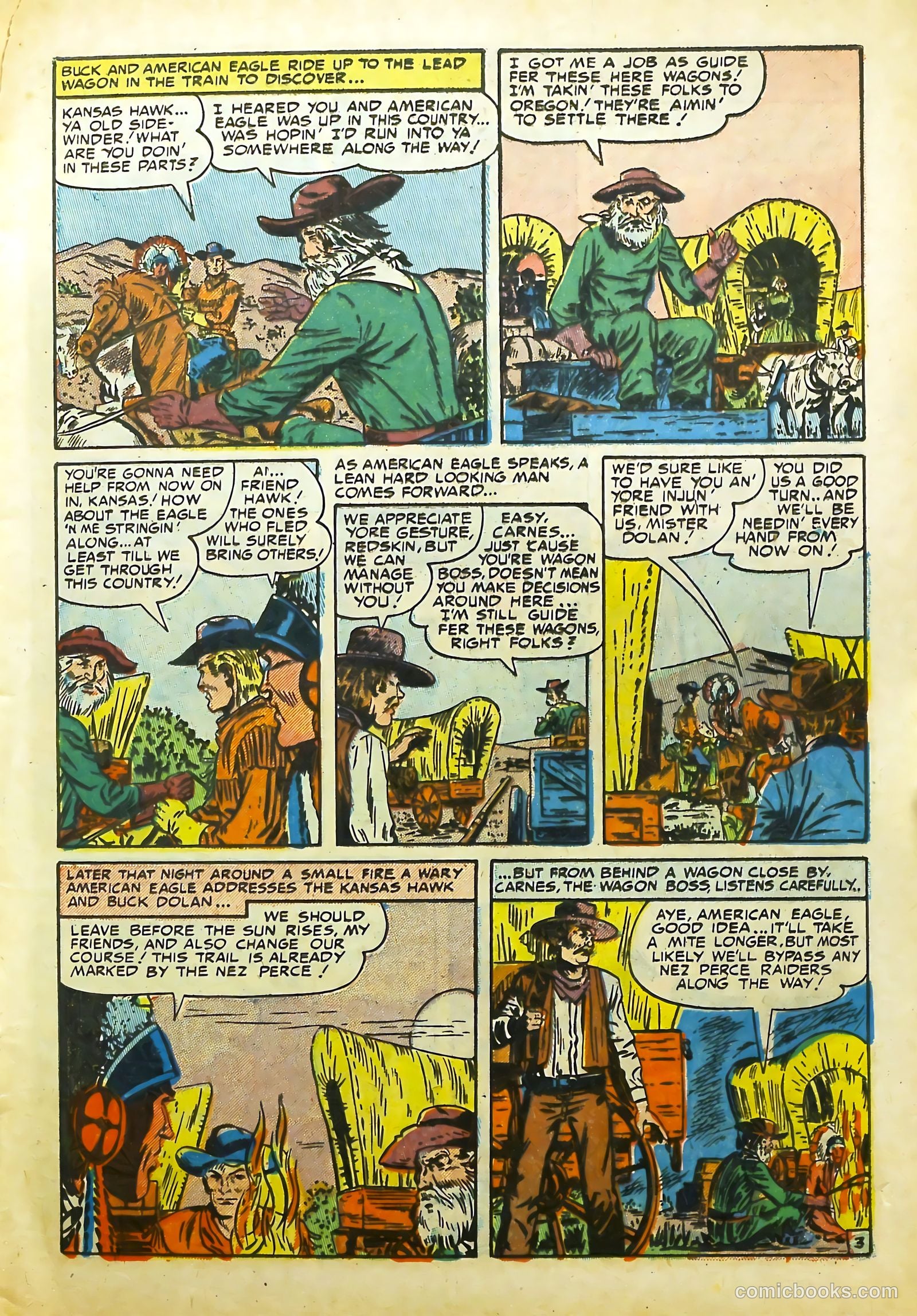 Prize Comics Western #107 (1950) — page 5 of 37