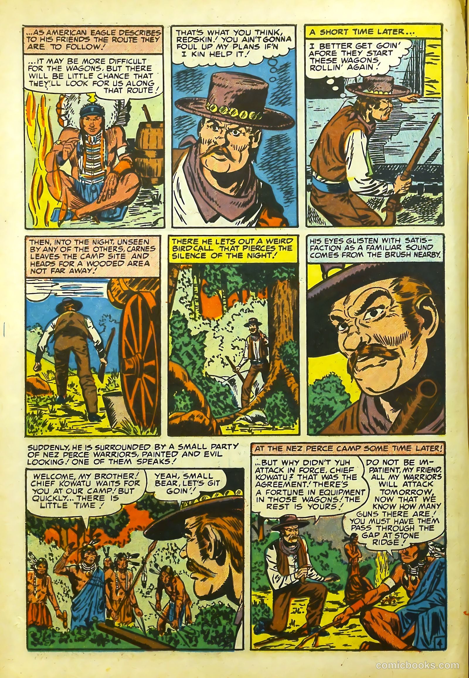 Prize Comics Western #107 (1950) — page 6 of 37