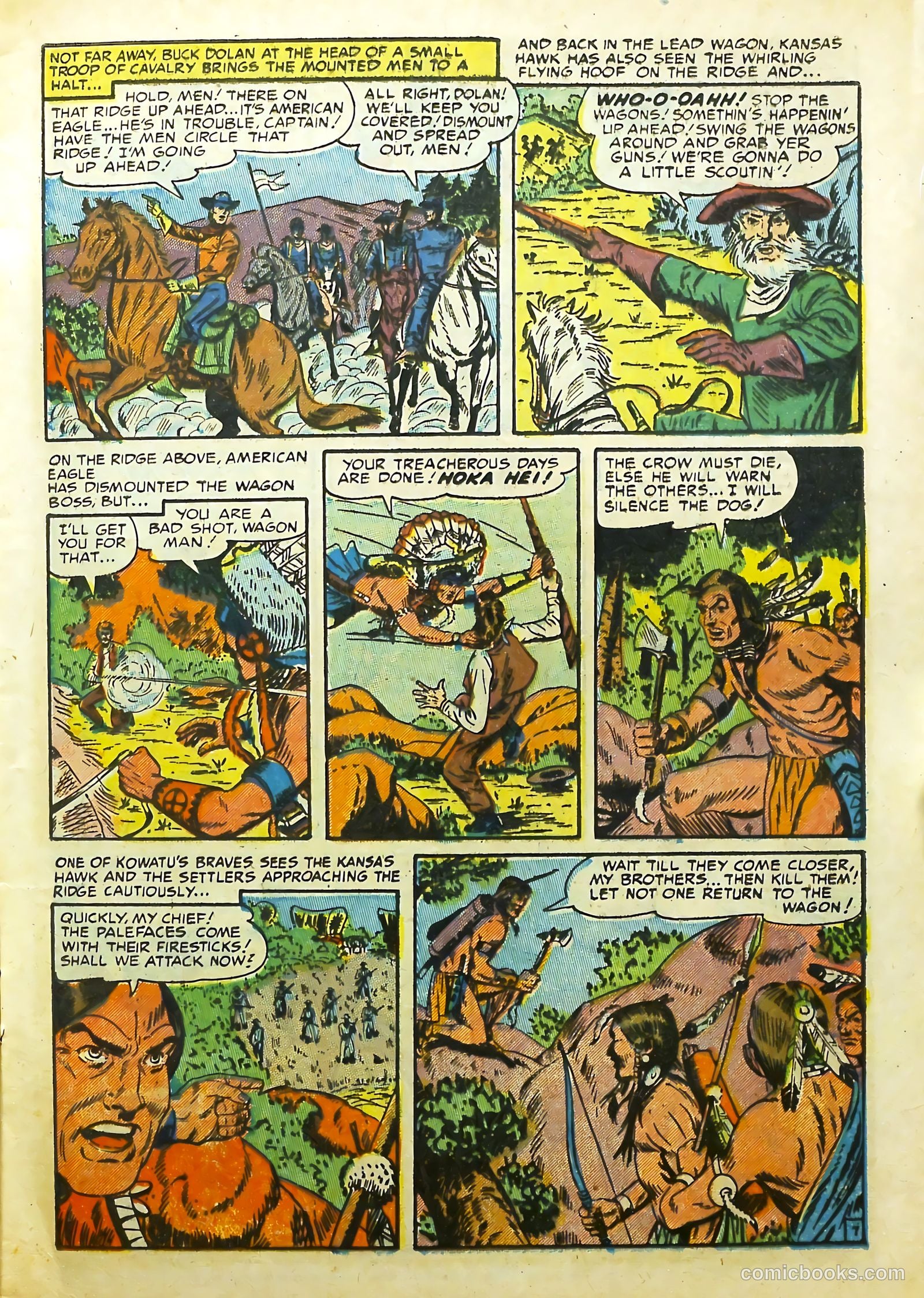 Prize Comics Western #107 (1950) — page 9 of 37
