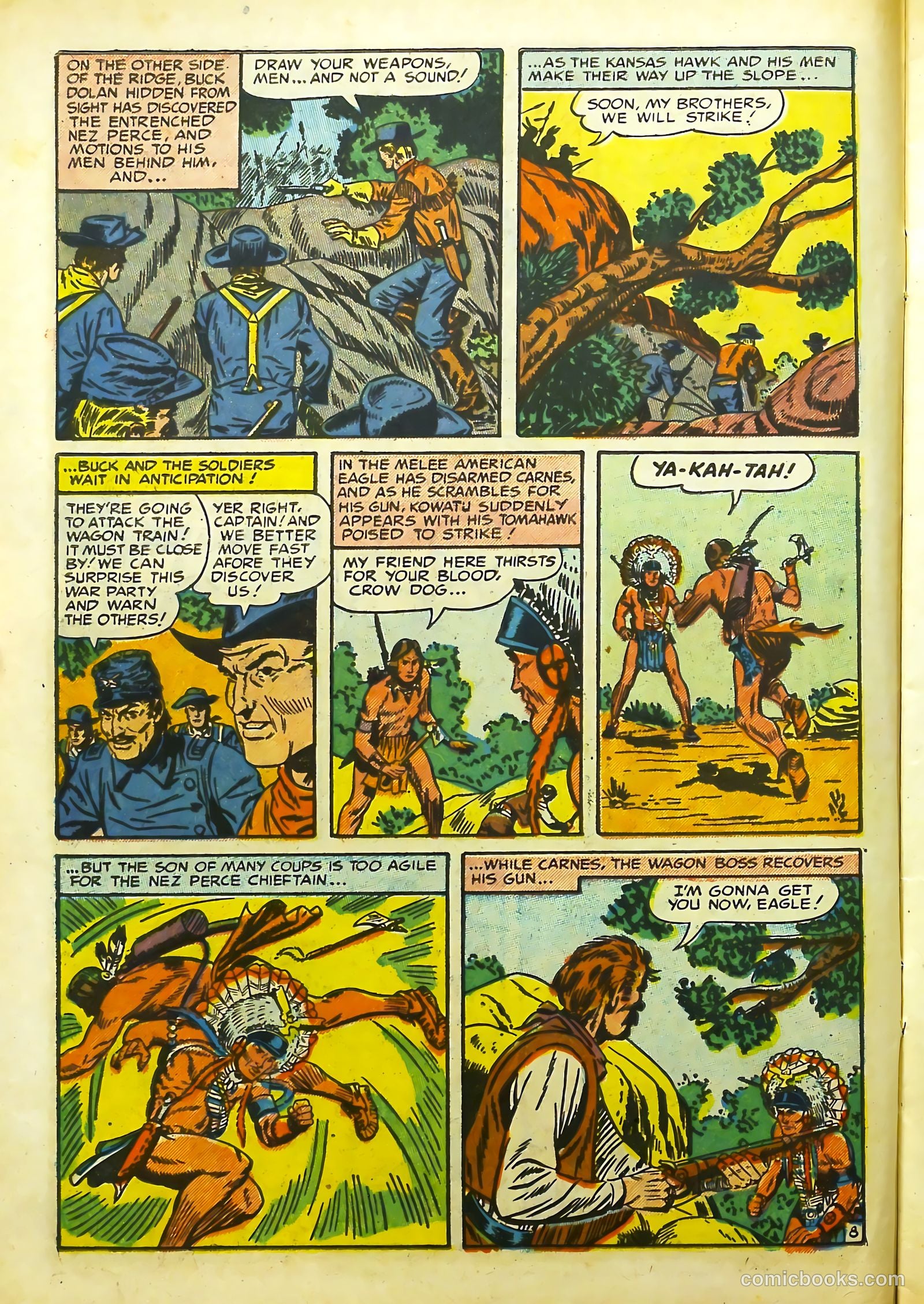 Prize Comics Western #107 (1950) — page 10 of 37