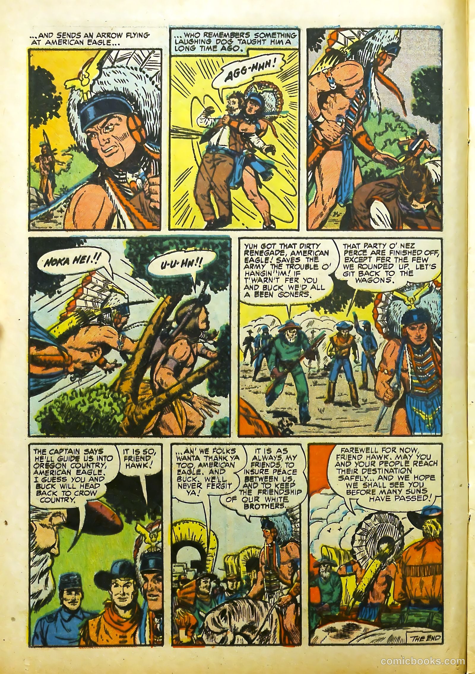 Prize Comics Western #107 (1950) — page 12 of 37