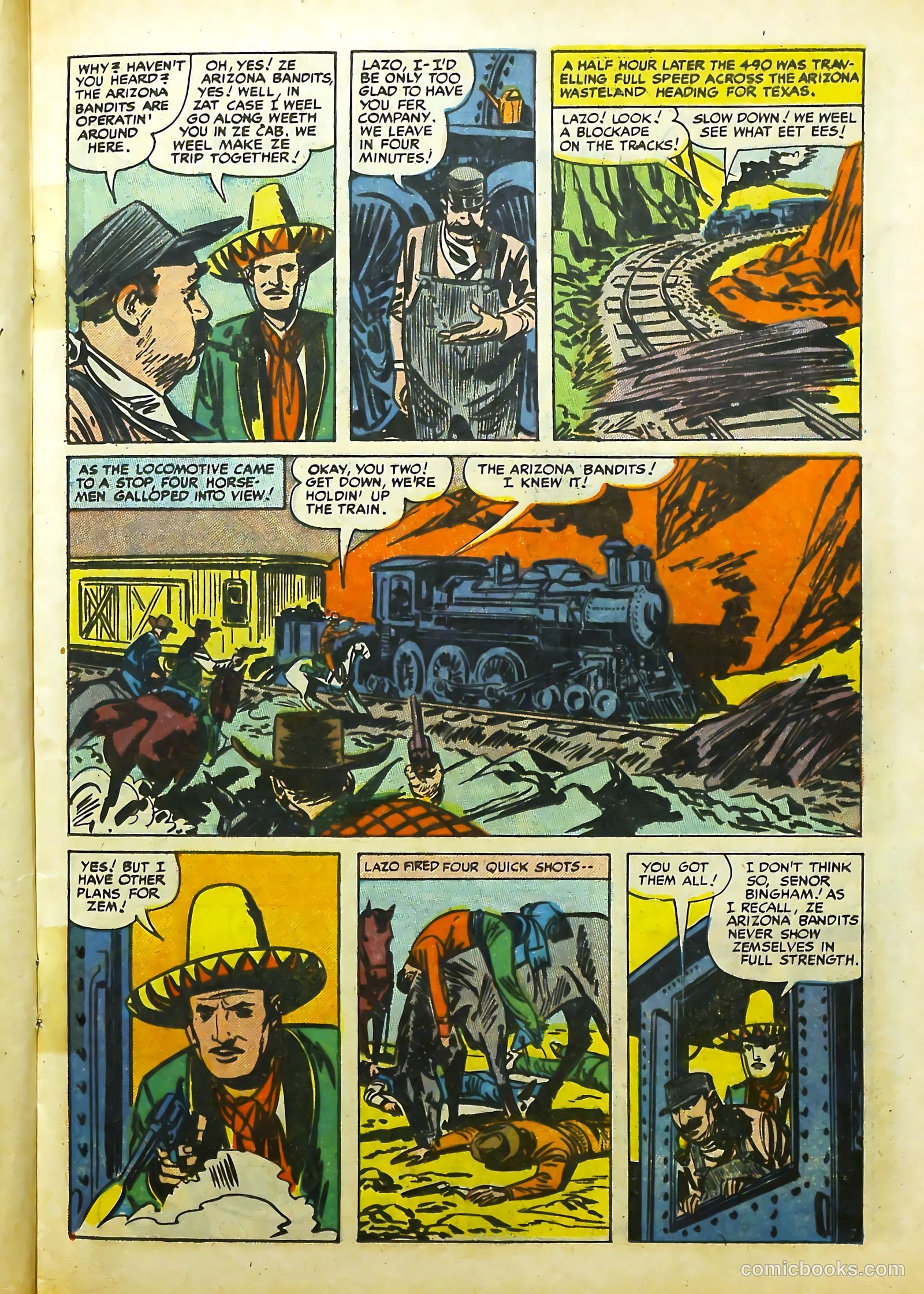 Prize Comics Western #107 (1950) — page 17 of 37