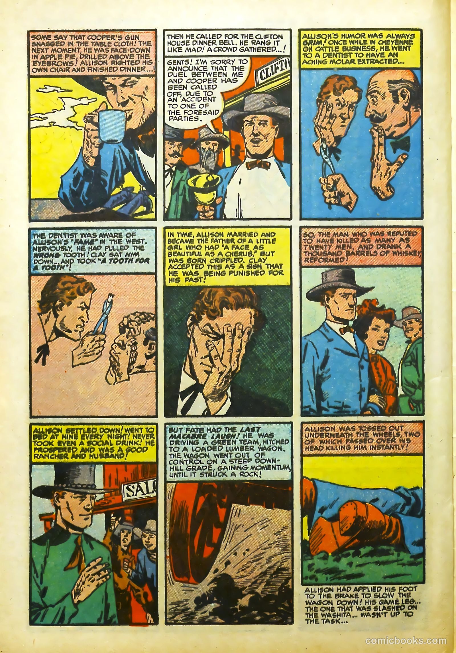 Prize Comics Western #107 (1950) — page 24 of 37