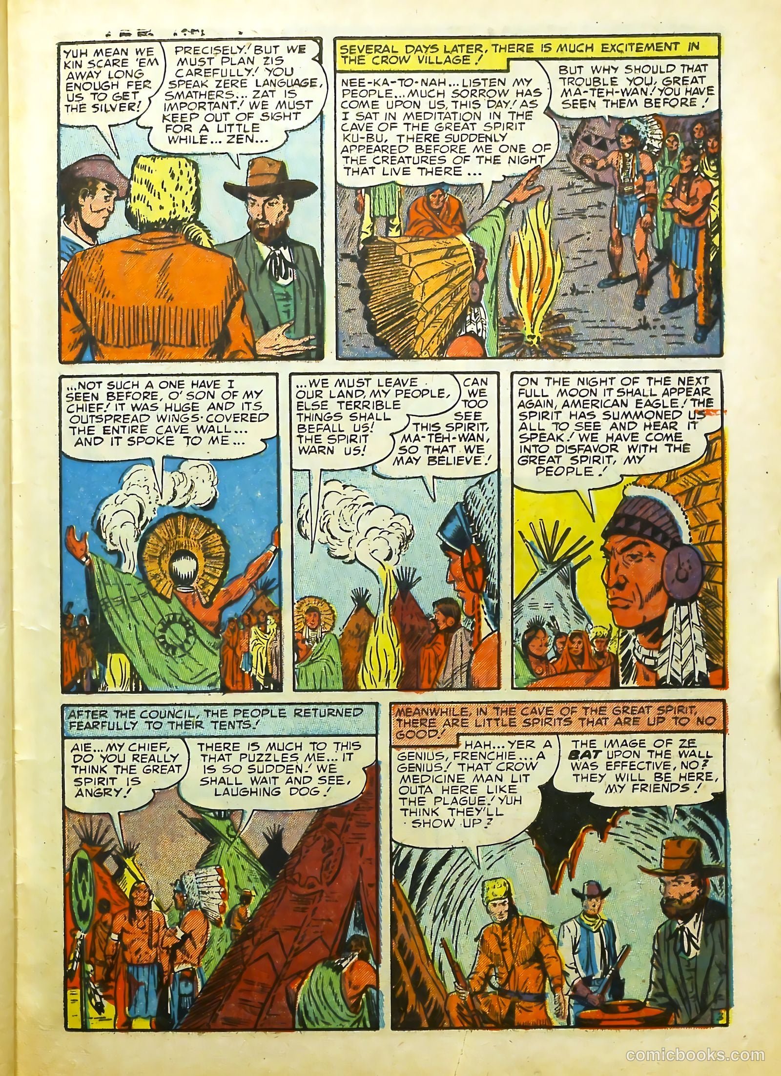 Prize Comics Western #107 (1950) — page 29 of 37