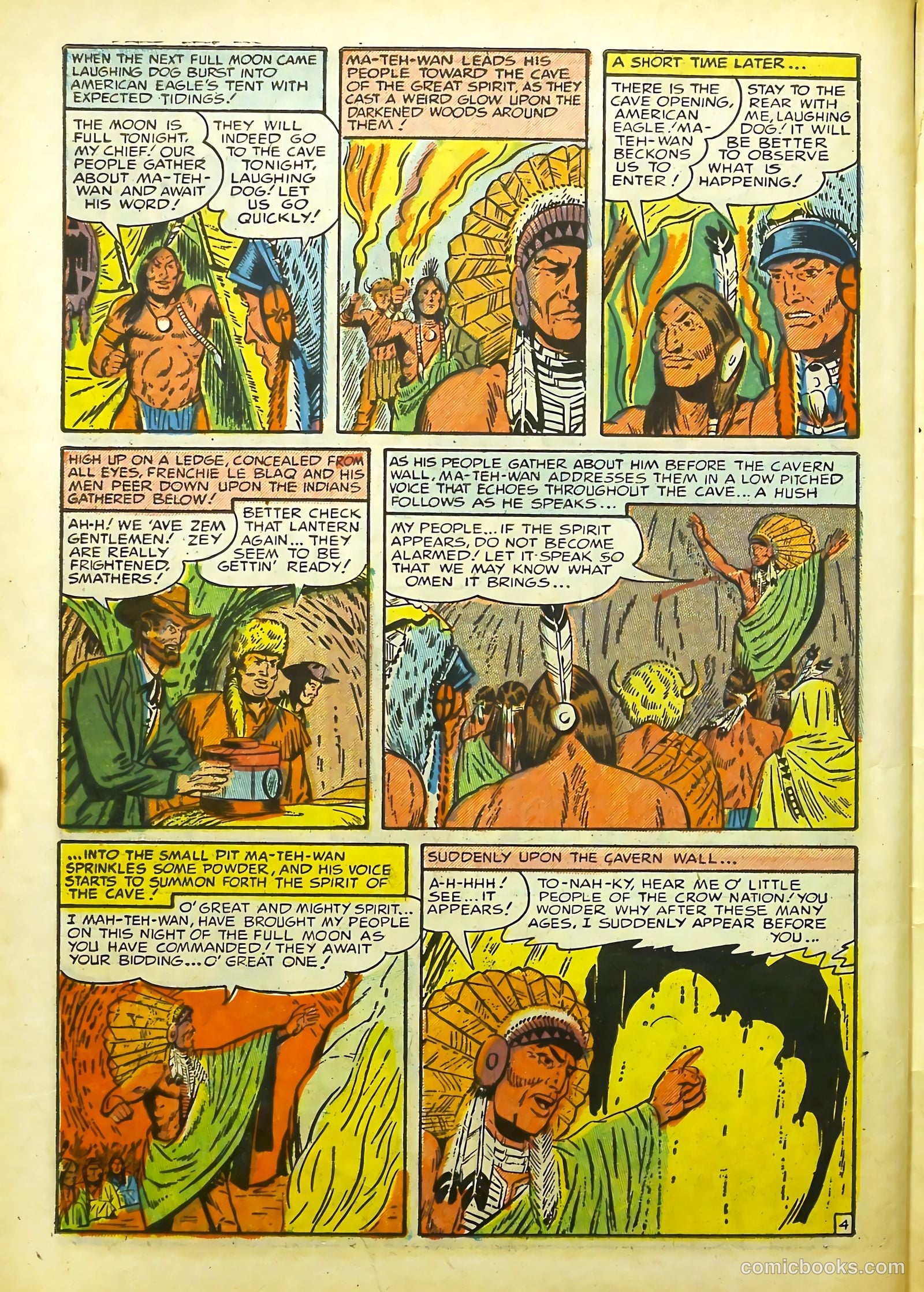 Prize Comics Western #107 (1950) — page 30 of 37