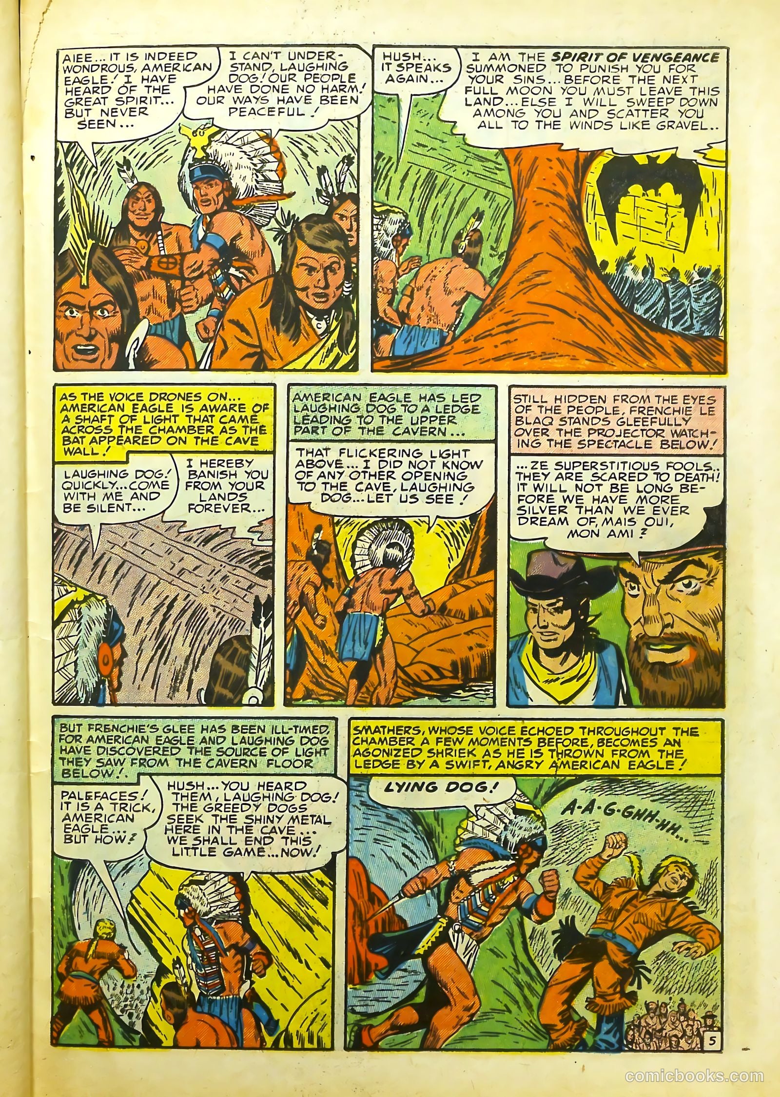 Prize Comics Western #107 (1950) — page 31 of 37