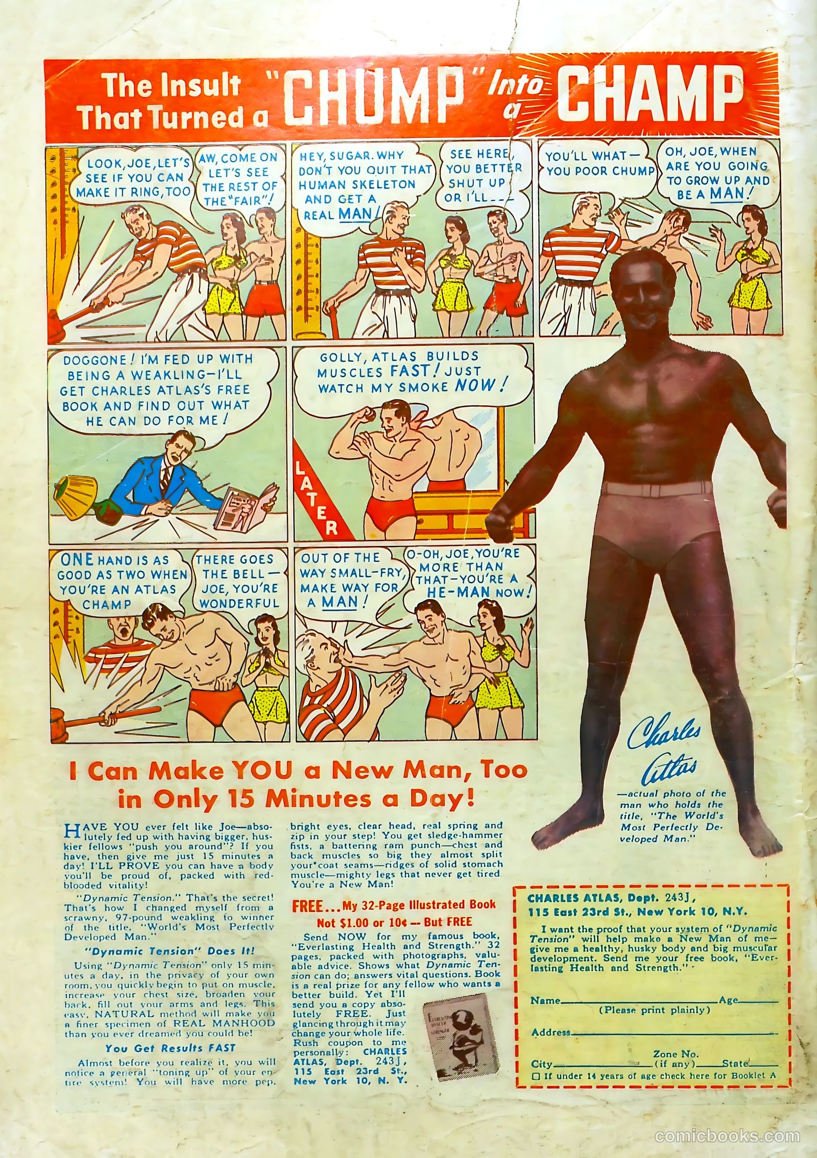 Prize Comics Western #107 (1950) — page 36 of 37