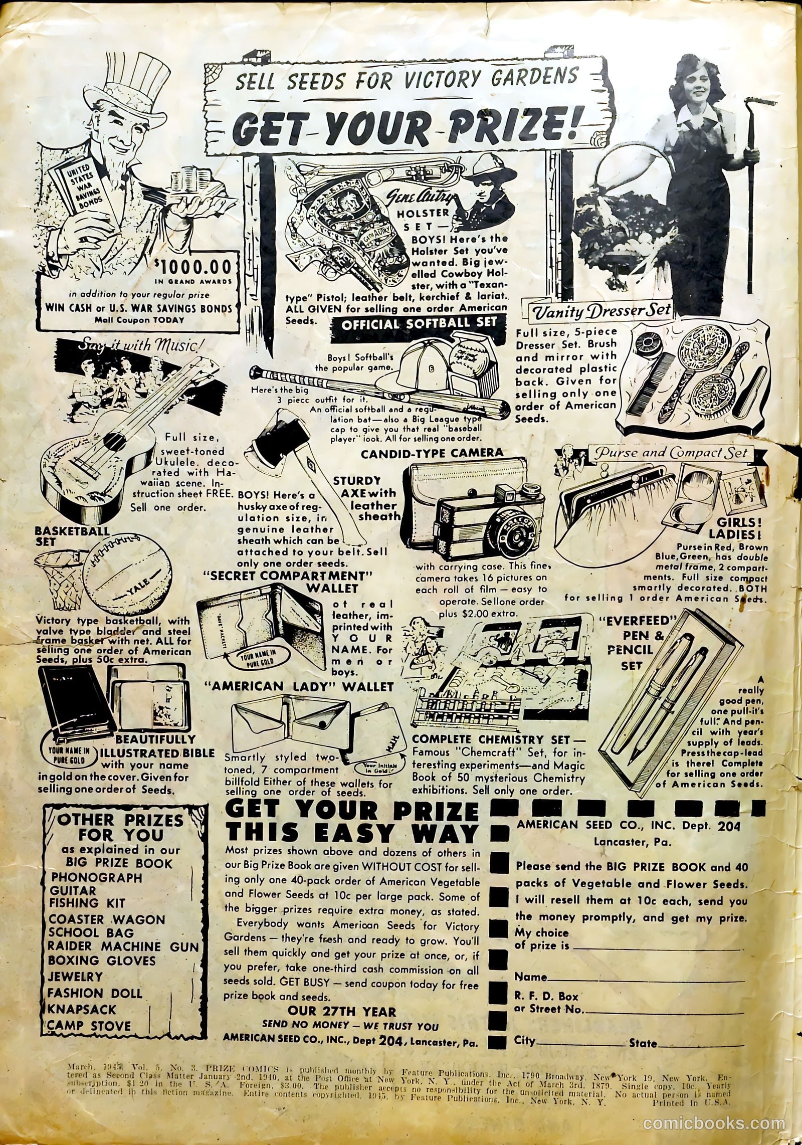Prize Comics #51 (1940) — page 2 of 52