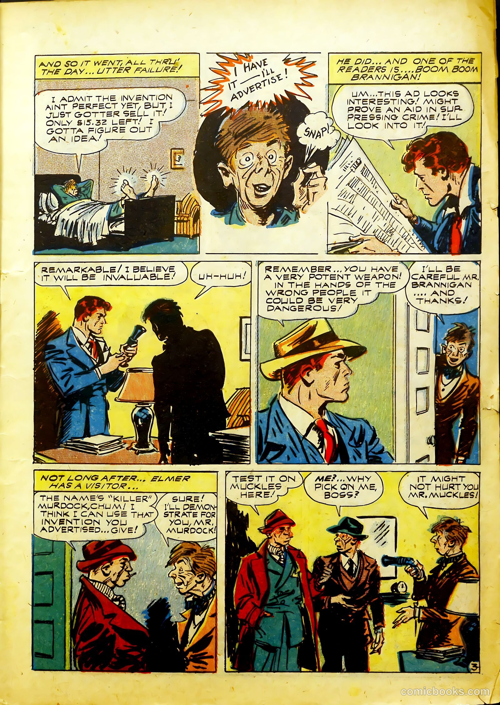 Prize Comics #51 (1940) — page 5 of 52