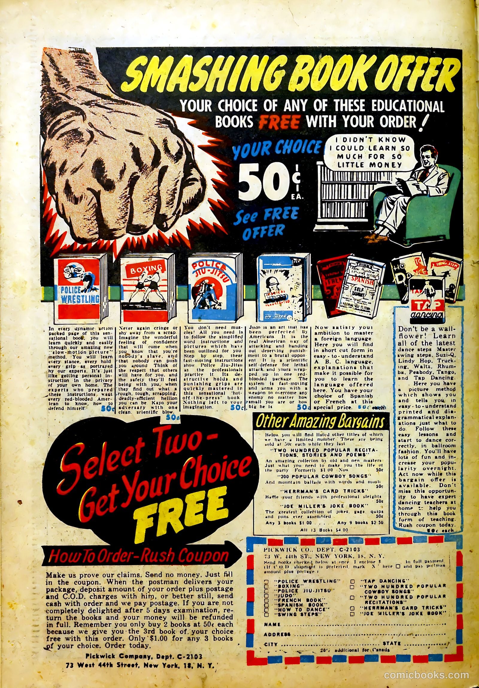 Prize Comics #51 (1940) — page 50 of 52