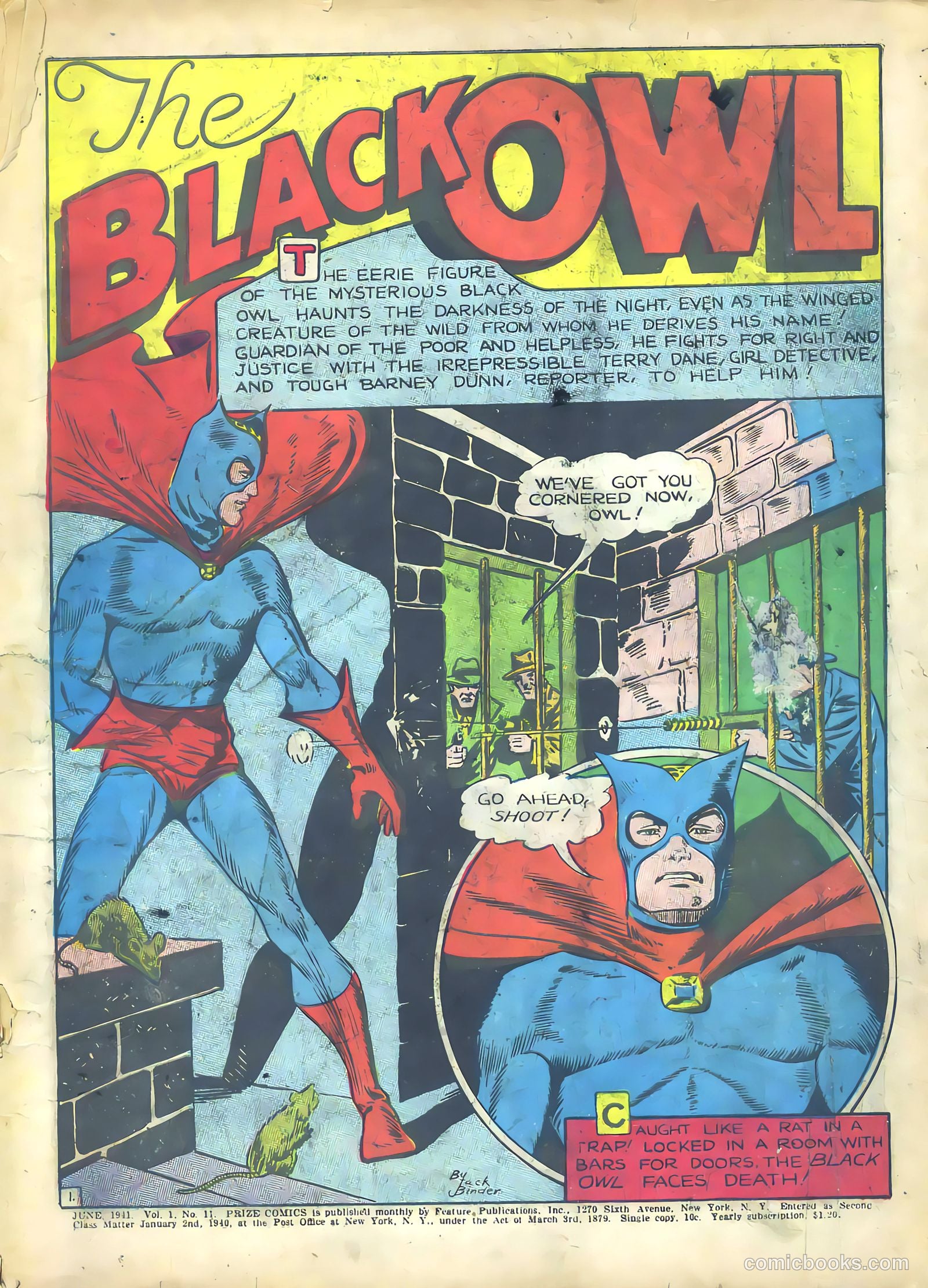 Prize Comics #11 (1940) — page 3 of 68