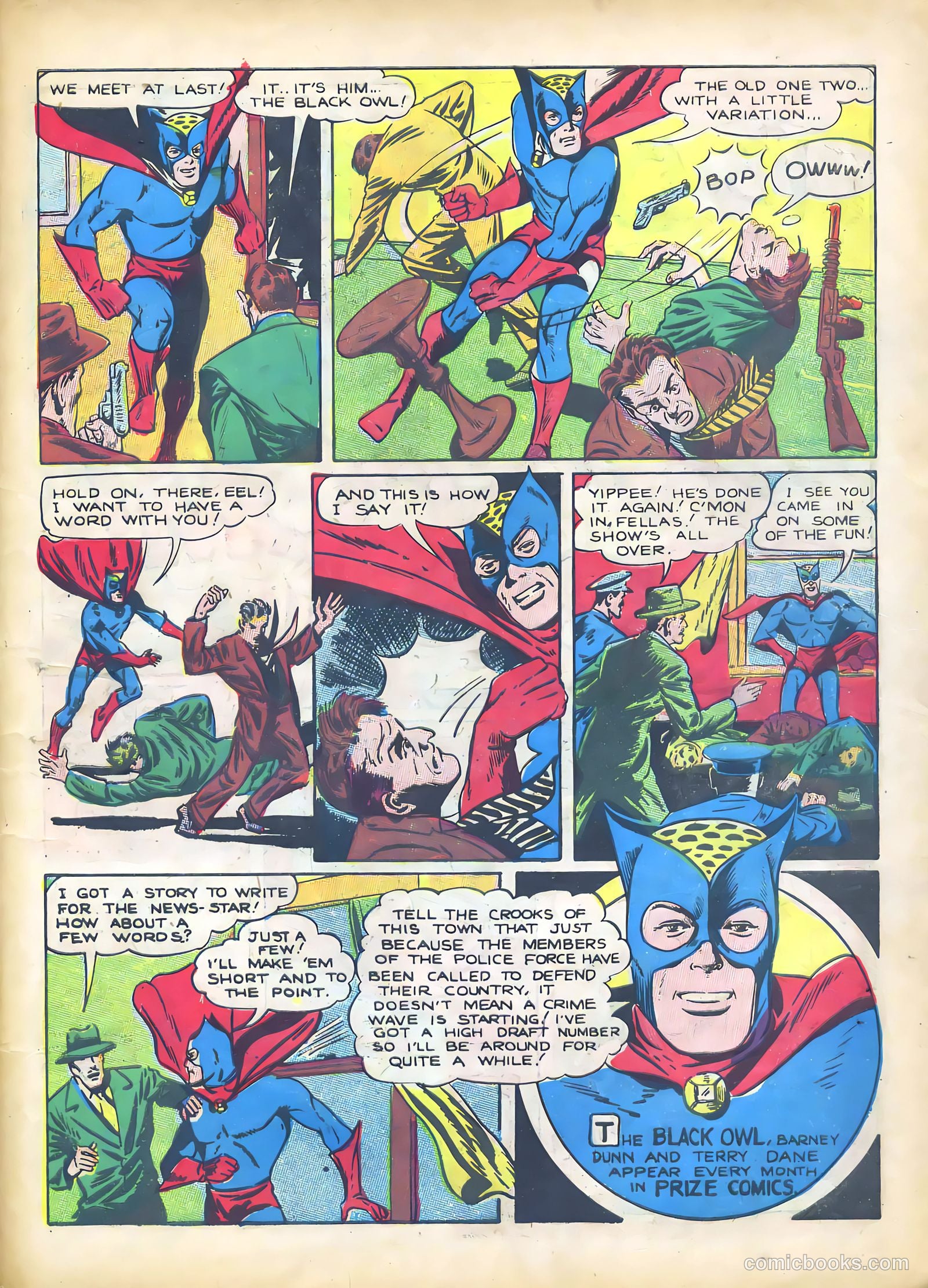 Prize Comics #11 (1940) — page 15 of 68