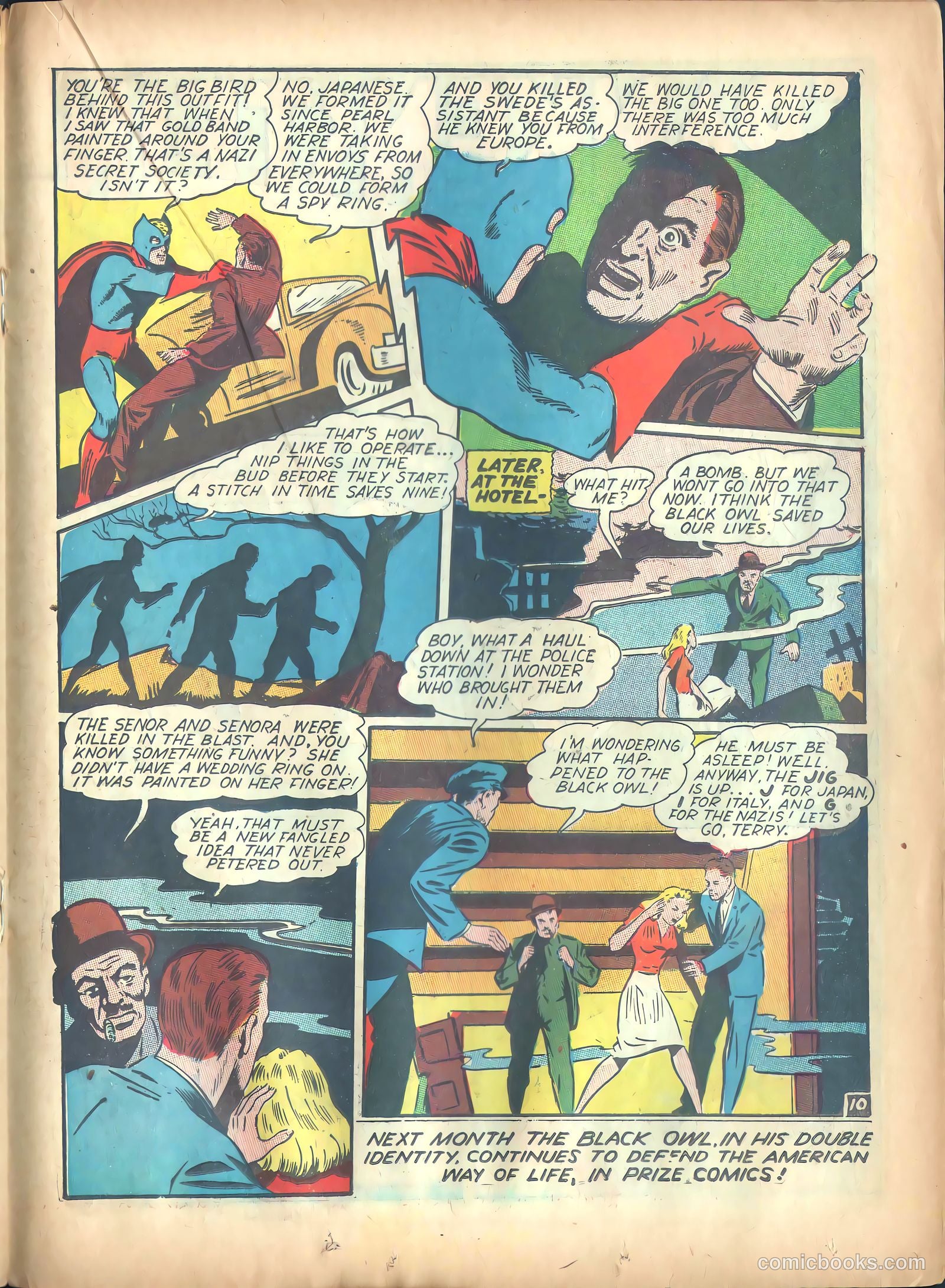 Prize Comics #23 (1940) — page 36 of 69