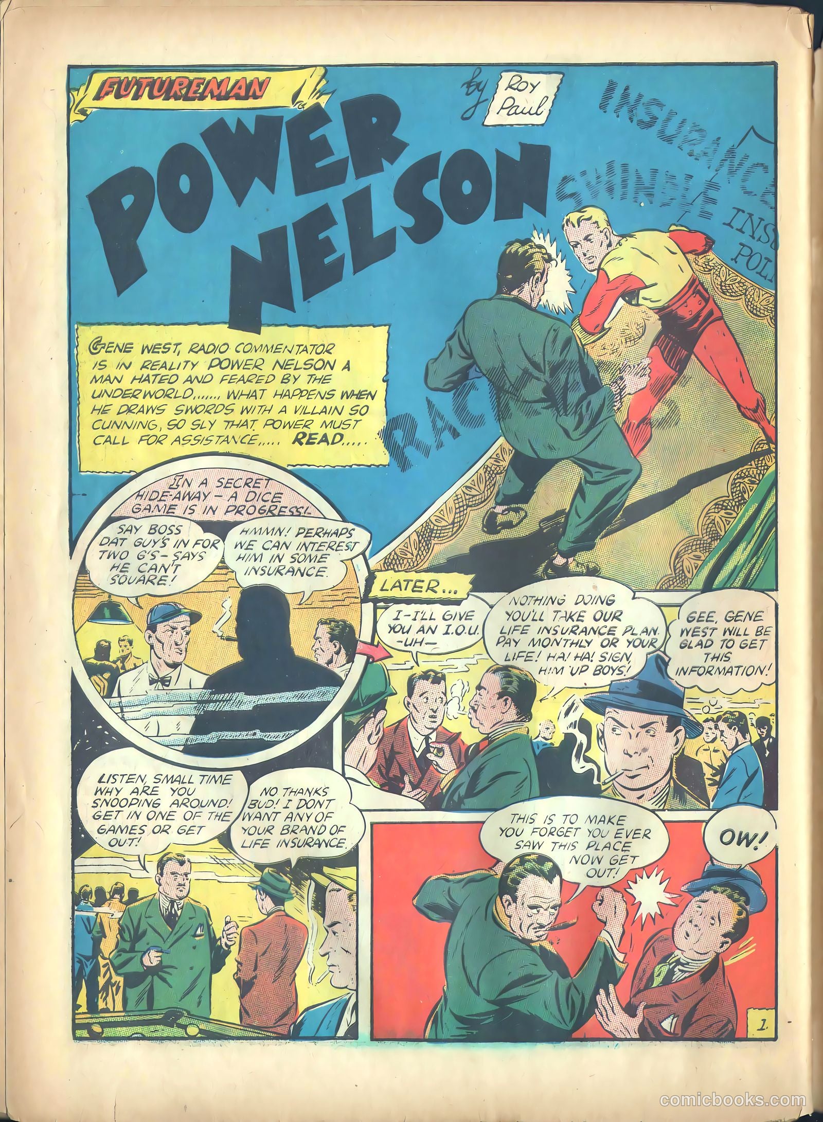 Prize Comics #23 (1940) — page 63 of 69