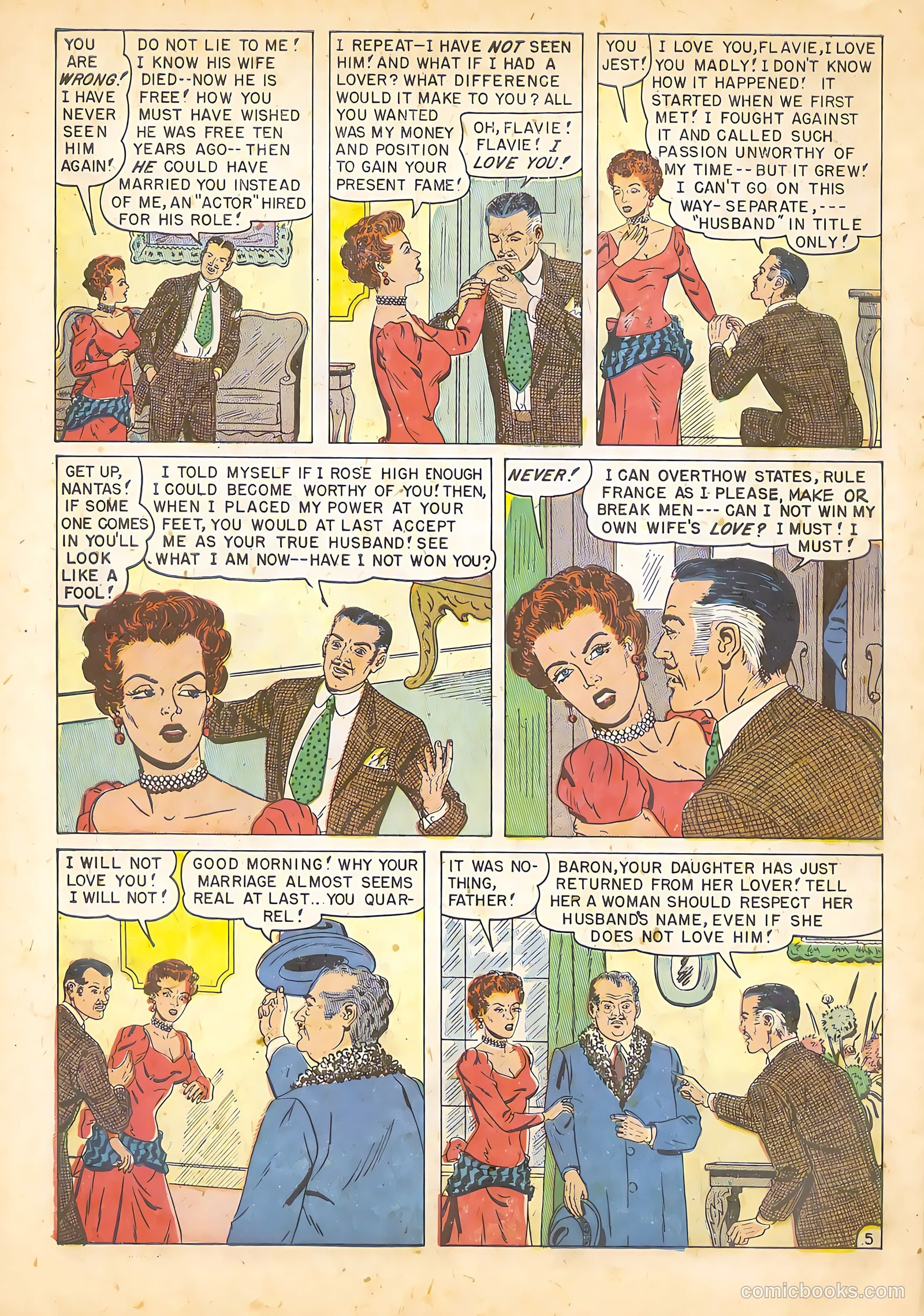 For a Night of Love #nn (1951) — page 30 of 36