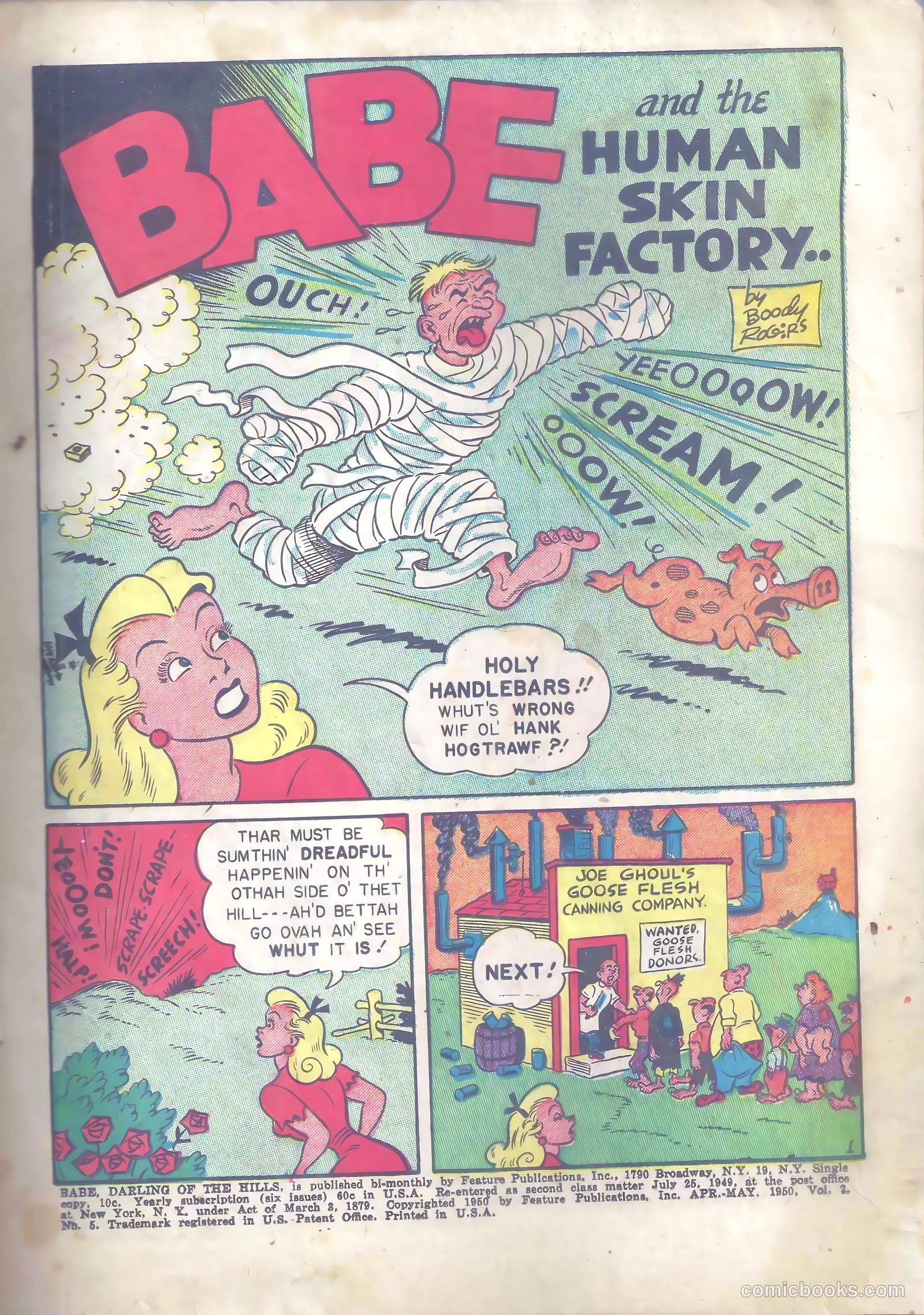 Babe, Darling of the Hills #11 (1949) — page 3 of 52