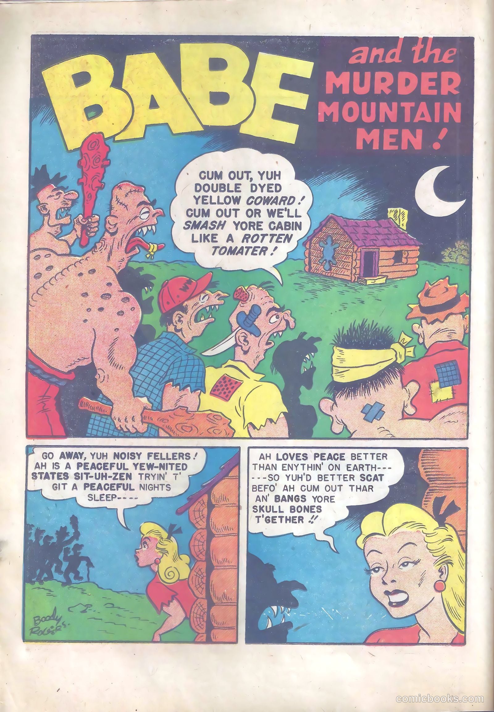 Babe, Darling of the Hills #11 (1949) — page 6 of 52