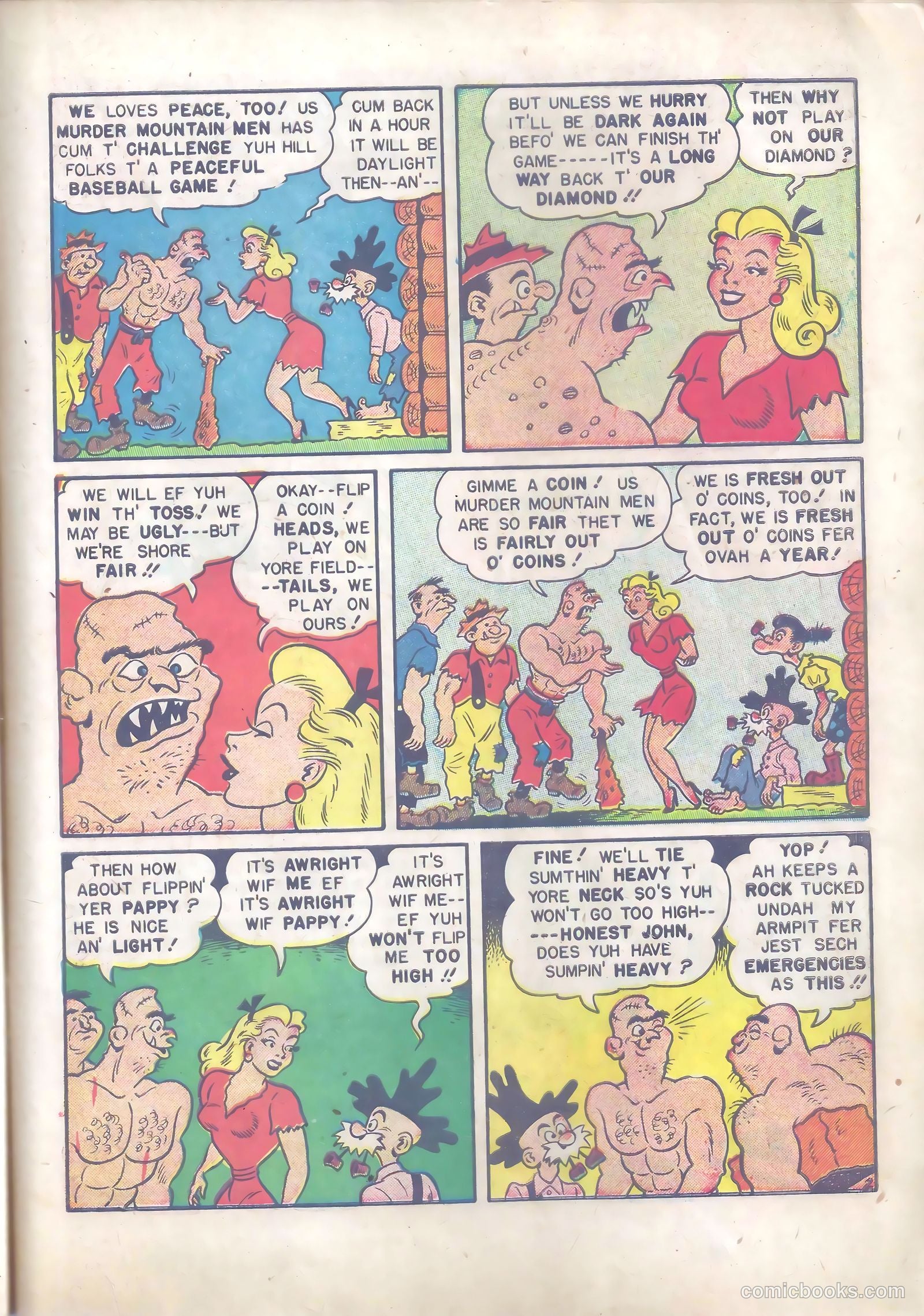 Babe, Darling of the Hills #11 (1949) — page 7 of 52