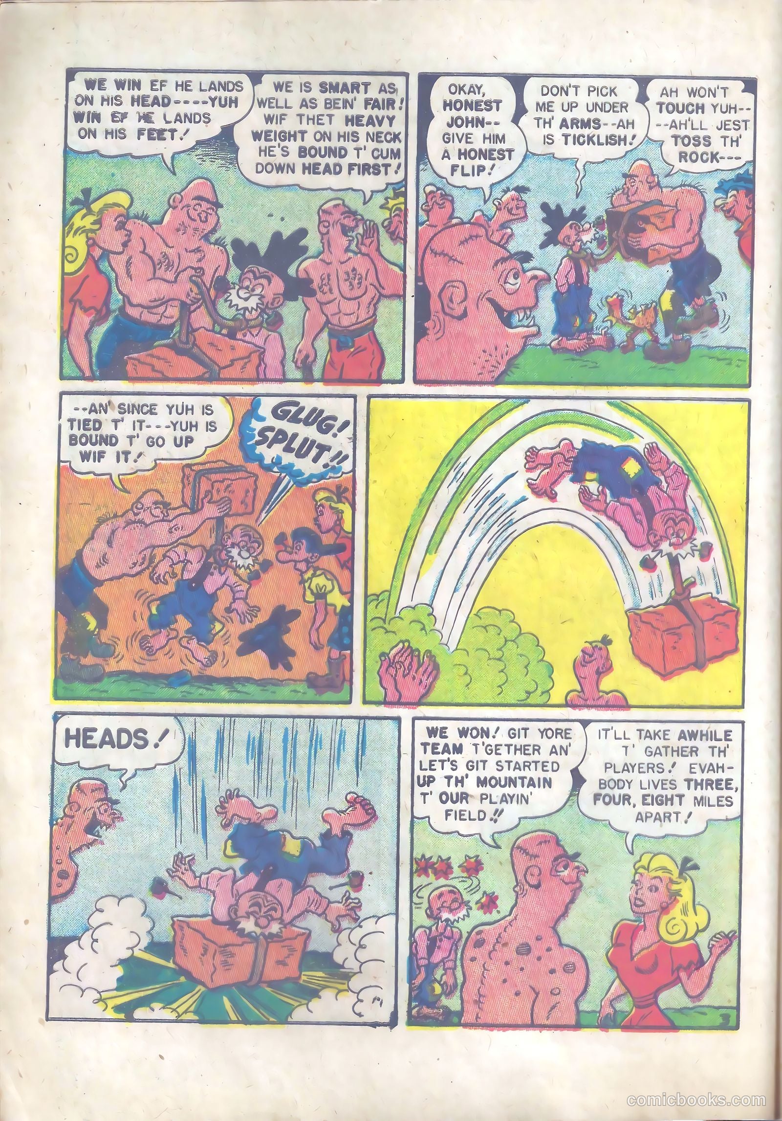 Babe, Darling of the Hills #11 (1949) — page 8 of 52