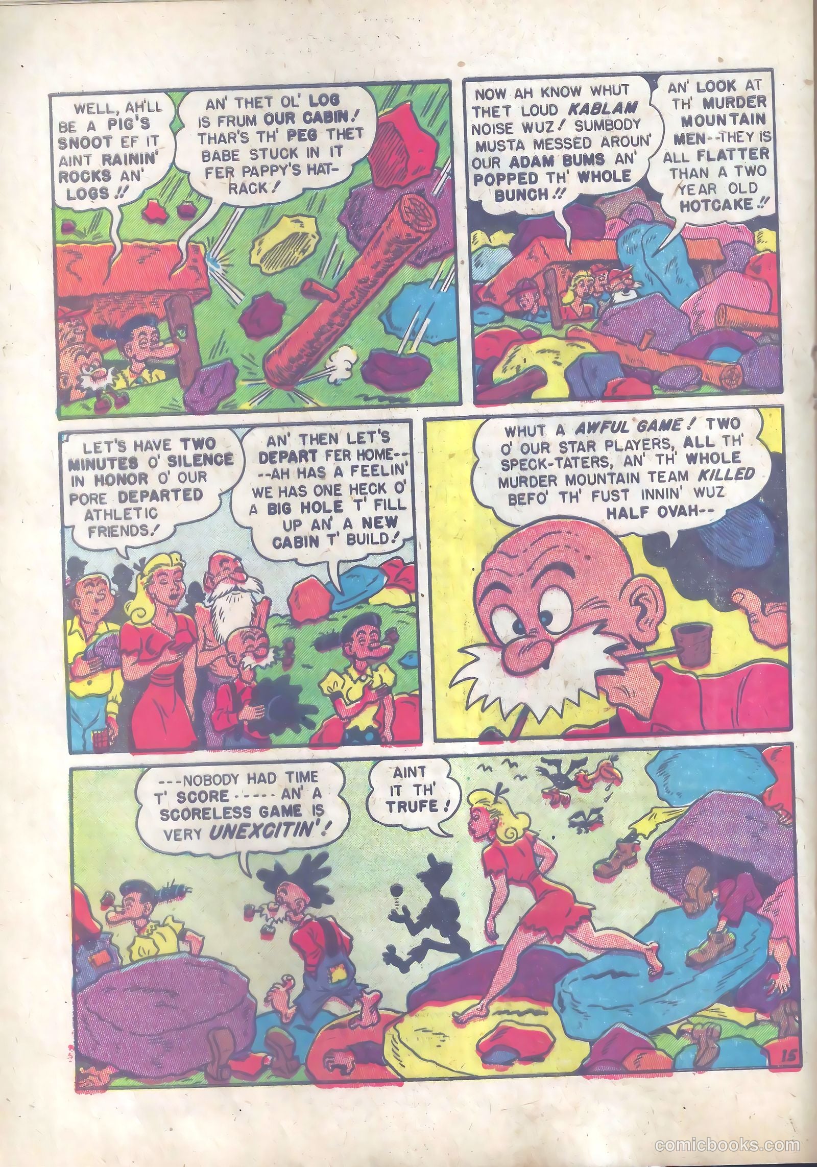 Babe, Darling of the Hills #11 (1949) — page 21 of 52