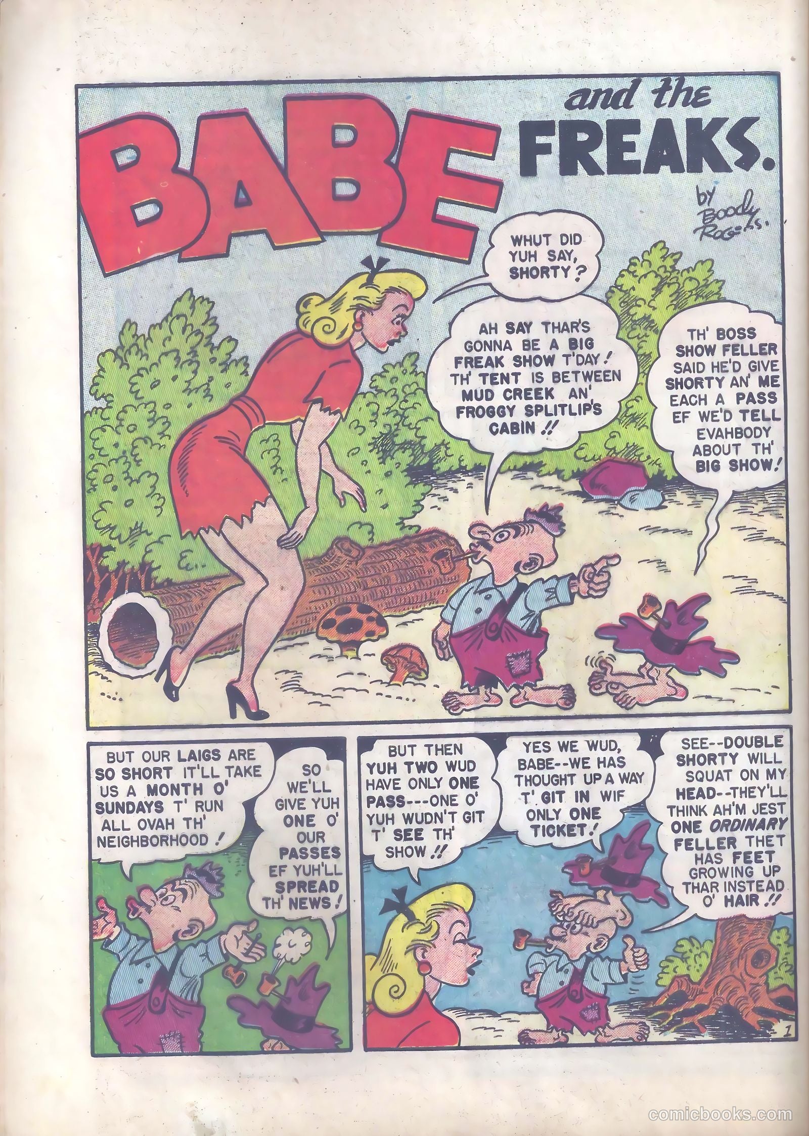 Babe, Darling of the Hills #11 (1949) — page 30 of 52