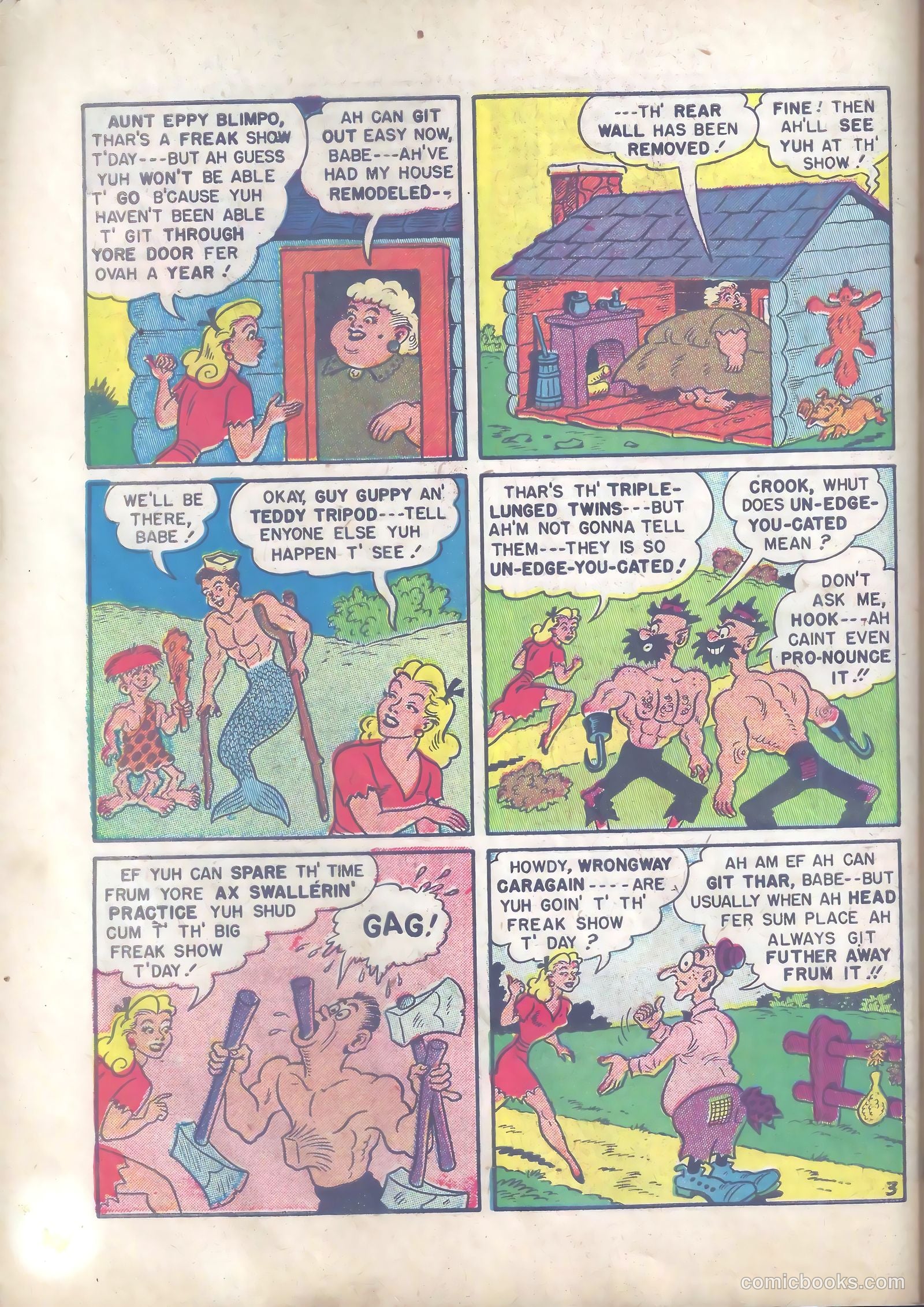 Babe, Darling of the Hills #11 (1949) — page 32 of 52