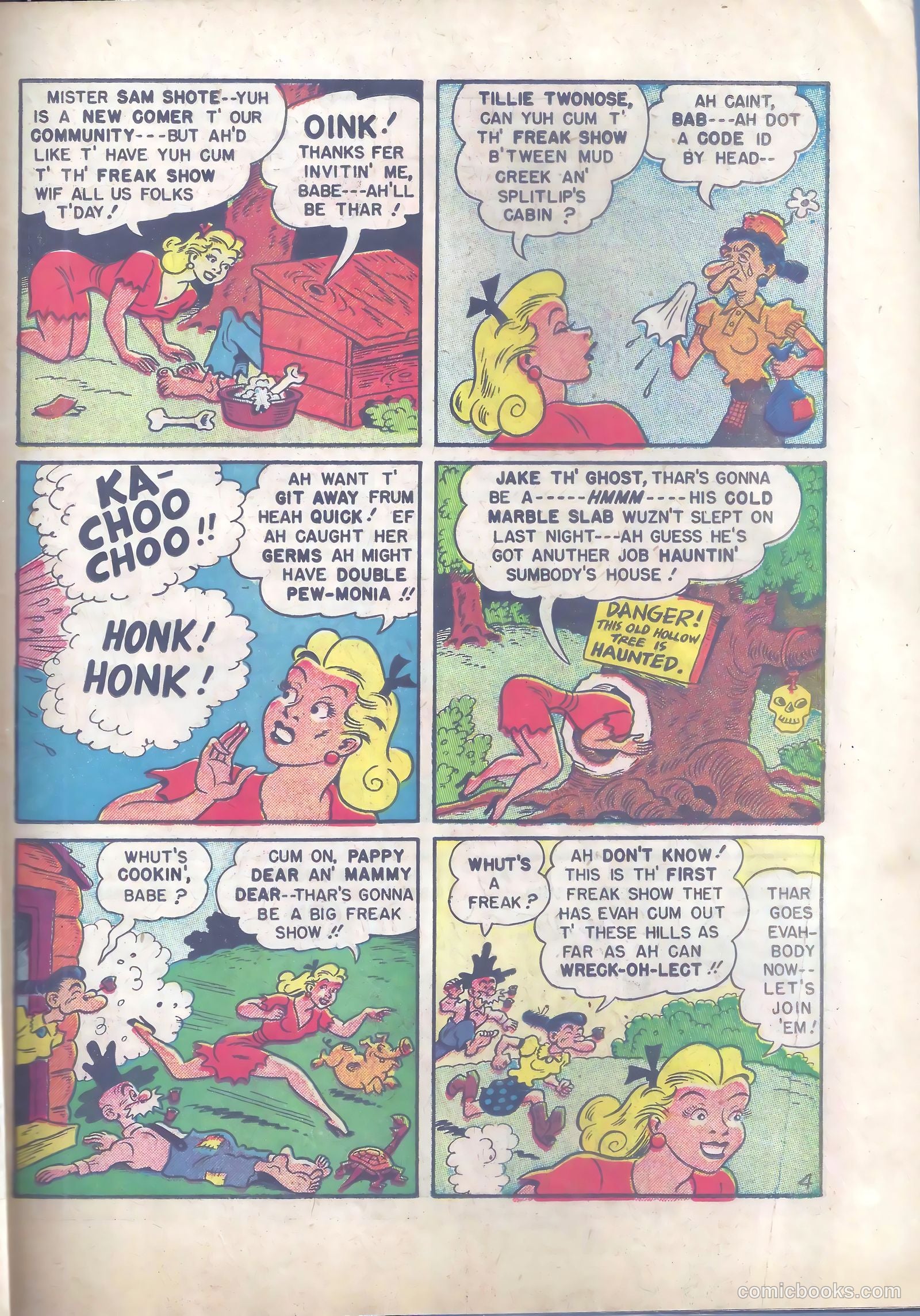 Babe, Darling of the Hills #11 (1949) — page 33 of 52