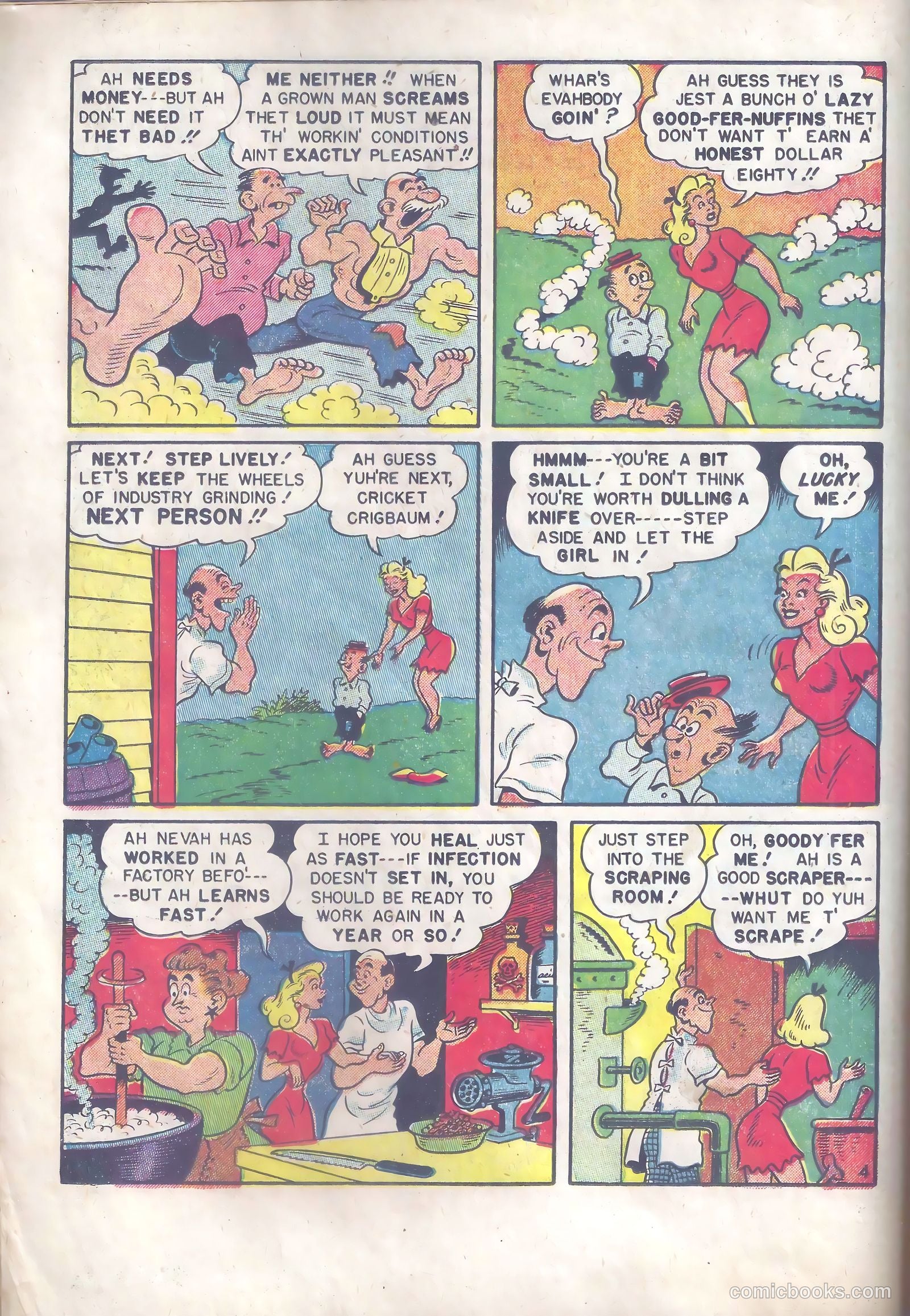 Babe, Darling of the Hills #11 (1949) — page 36 of 52