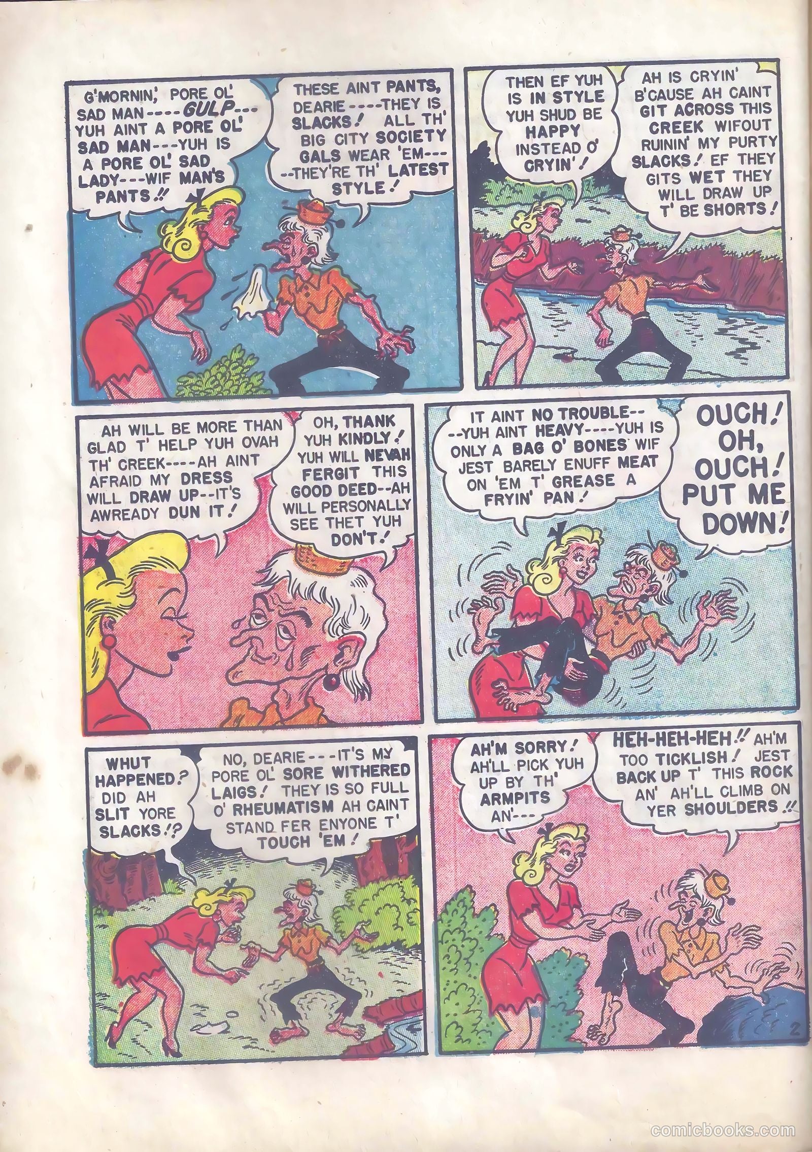 Babe, Darling of the Hills #11 (1949) — page 37 of 52