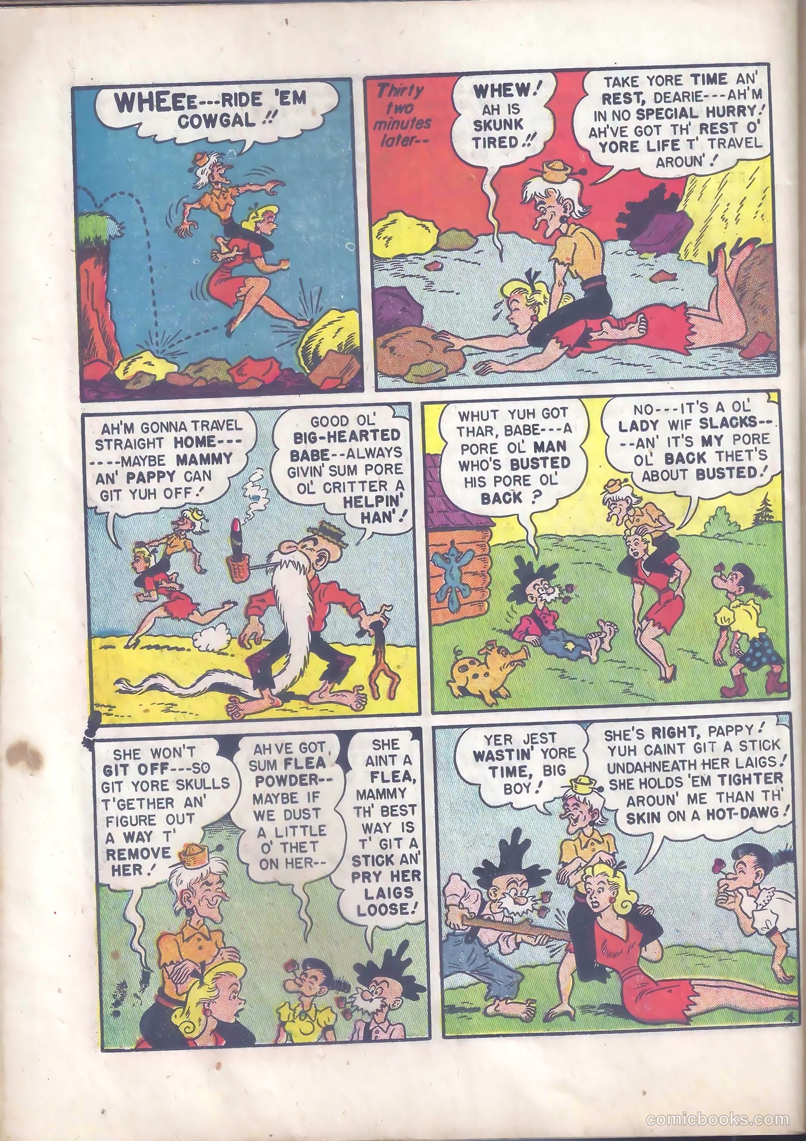 Babe, Darling of the Hills #11 (1949) — page 39 of 52