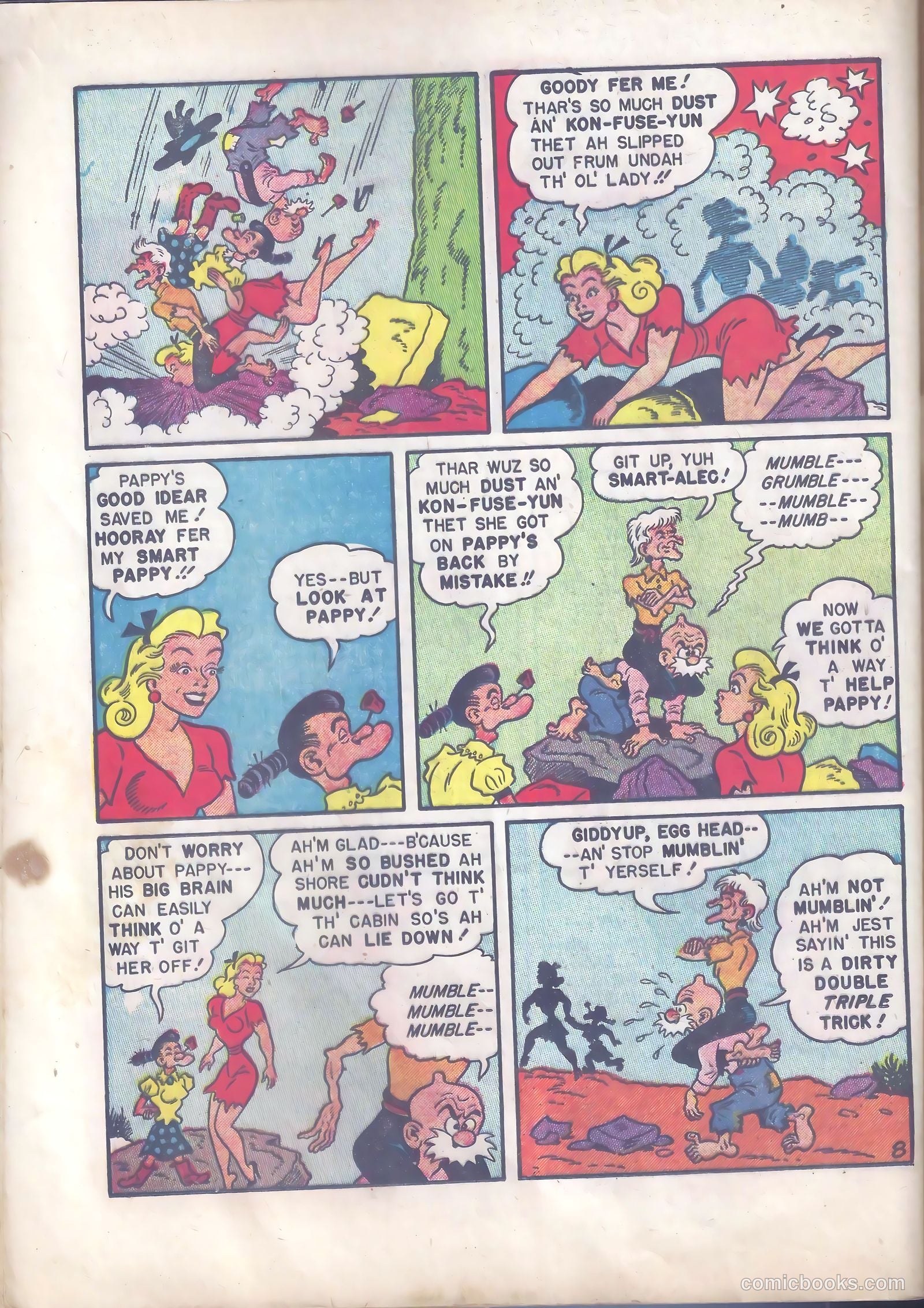 Babe, Darling of the Hills #11 (1949) — page 43 of 52