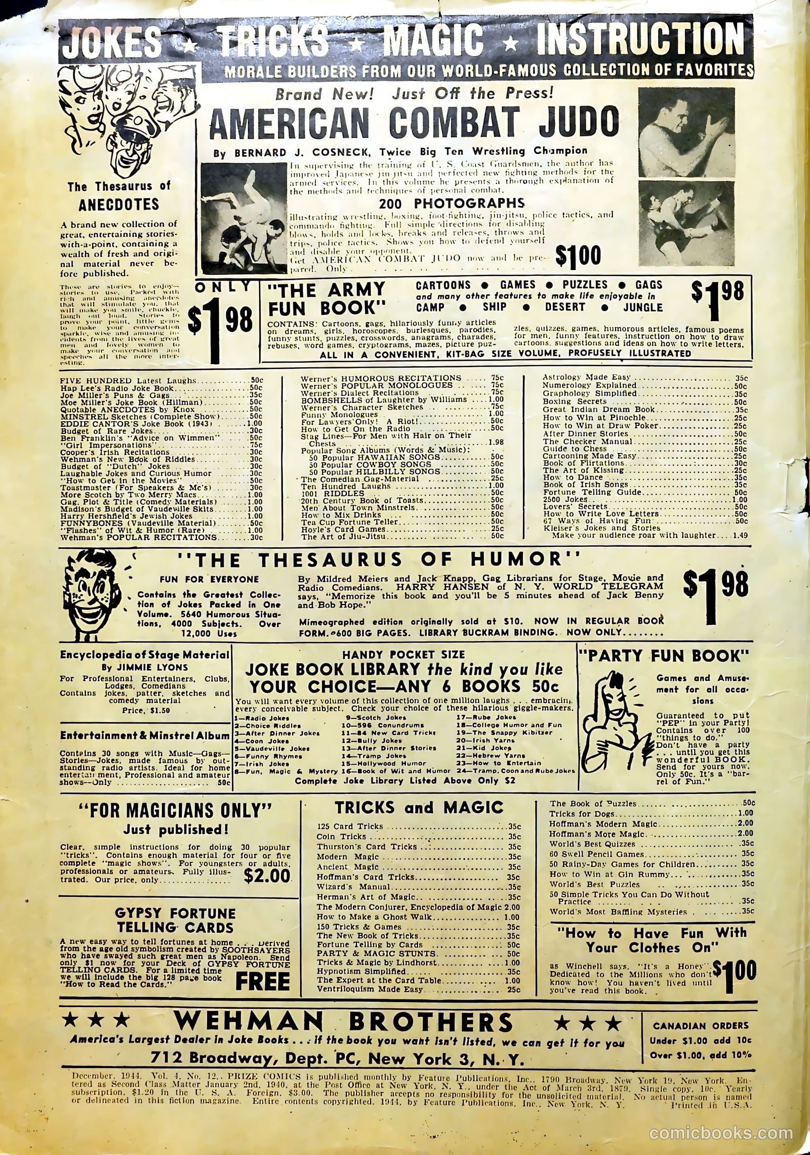 Prize Comics #48 (1940) — page 2 of 52