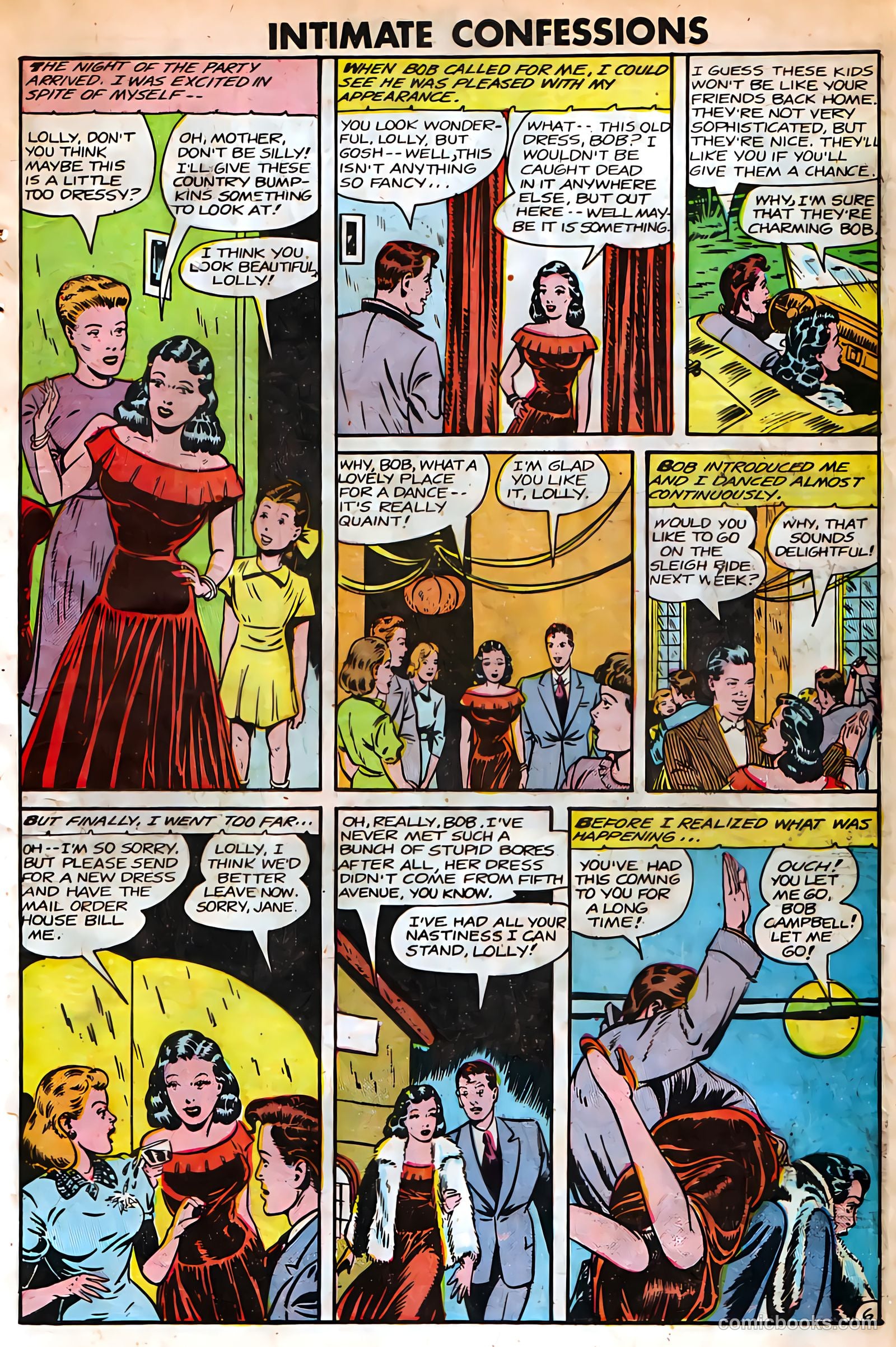 My Desire, Intimate Confessions #4 (1950) — page 6 of 34