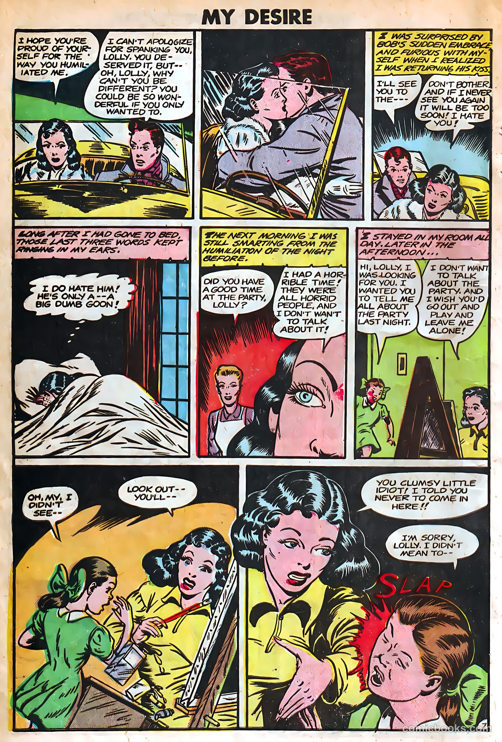 My Desire, Intimate Confessions #4 (1950) — page 7 of 34