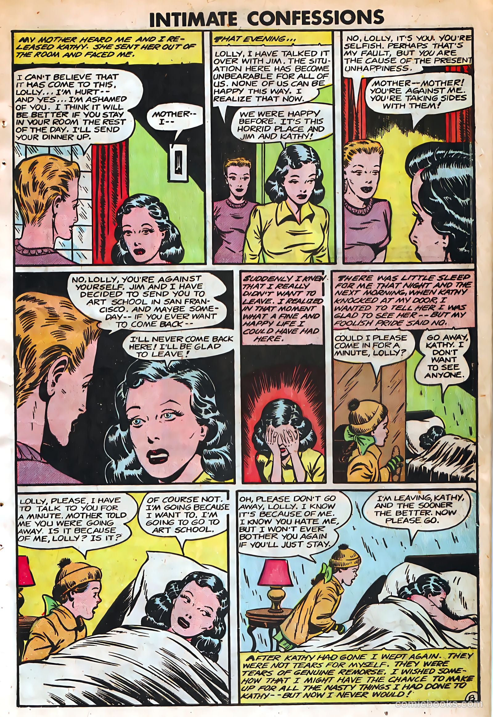 My Desire, Intimate Confessions #4 (1950) — page 8 of 34
