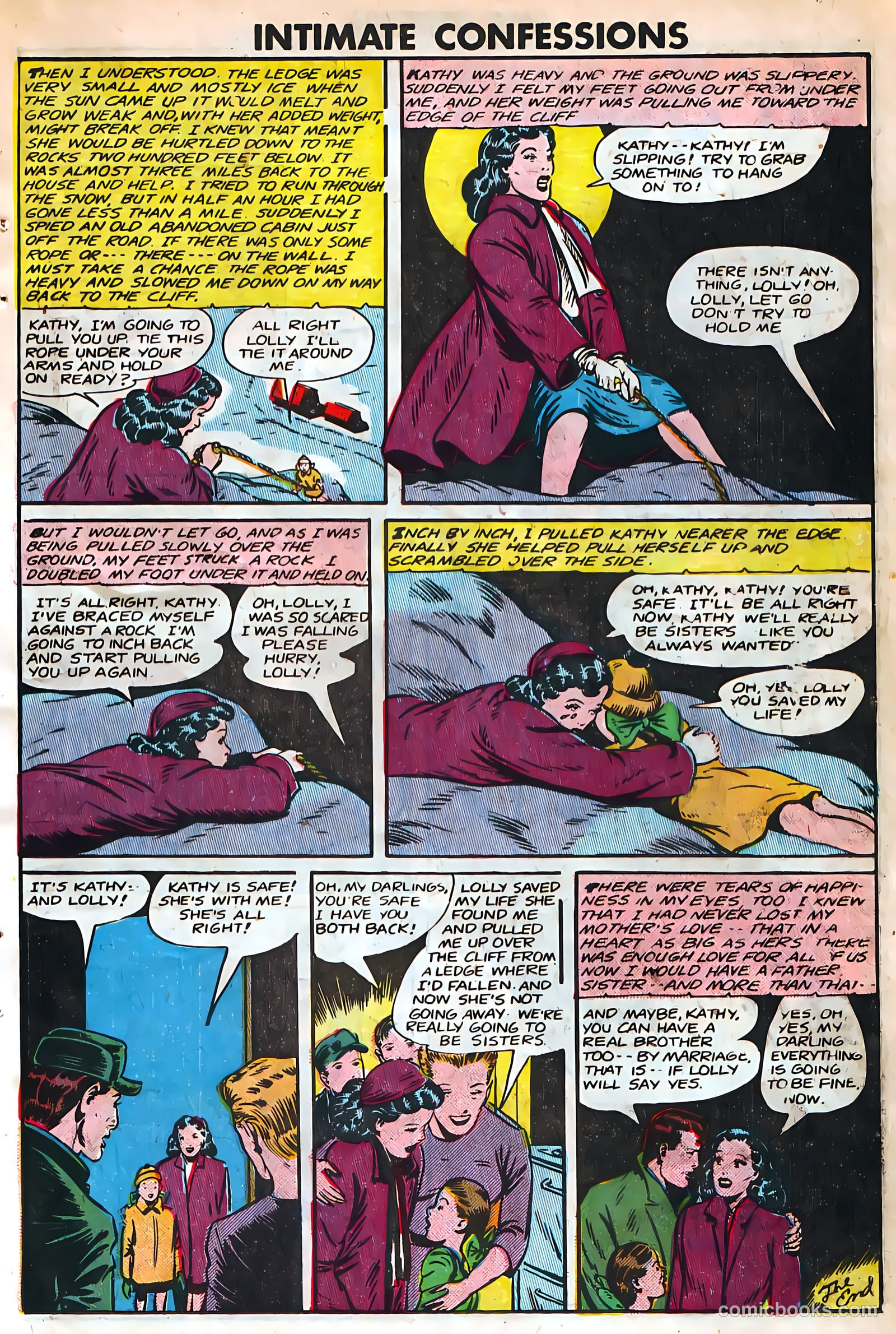 My Desire, Intimate Confessions #4 (1950) — page 10 of 34