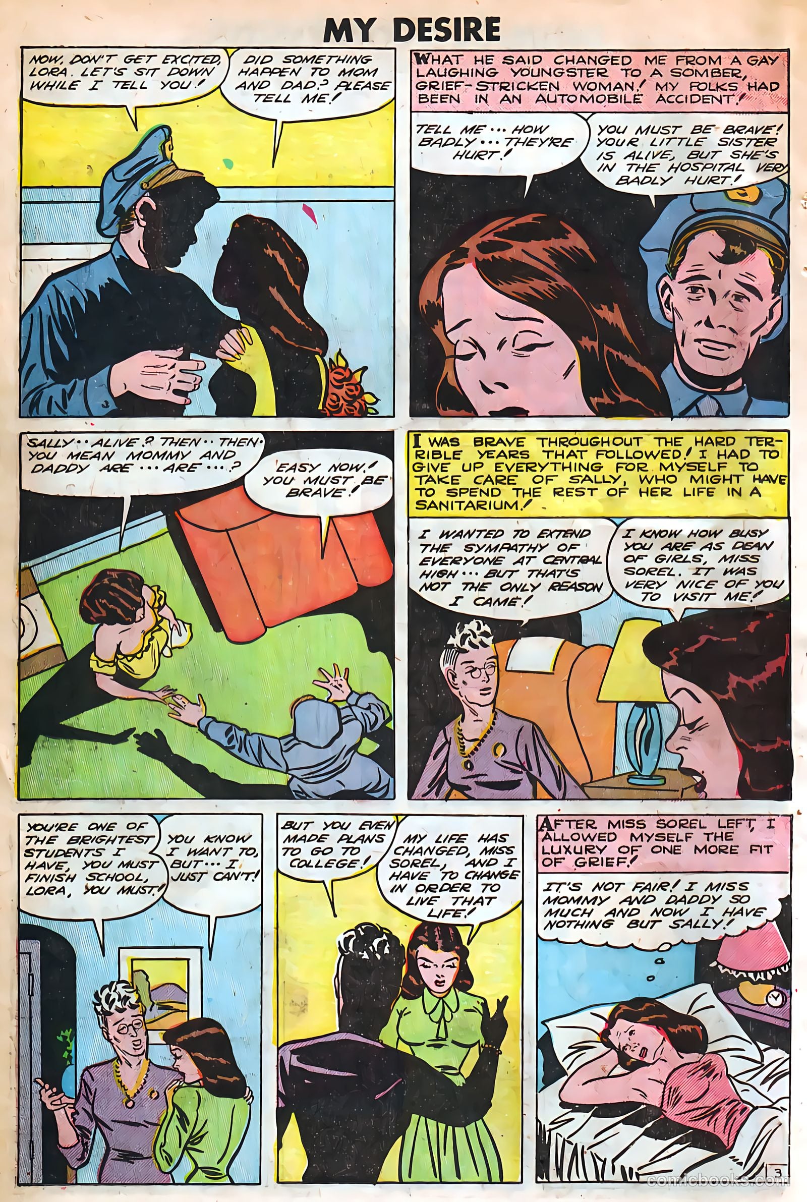 My Desire, Intimate Confessions #4 (1950) — page 13 of 34