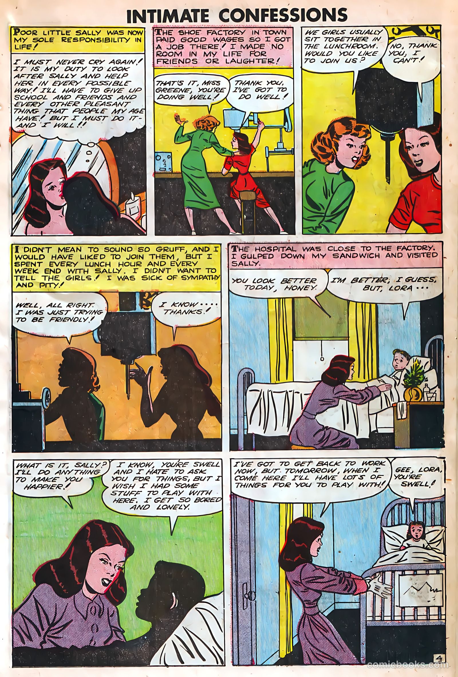 My Desire, Intimate Confessions #4 (1950) — page 14 of 34