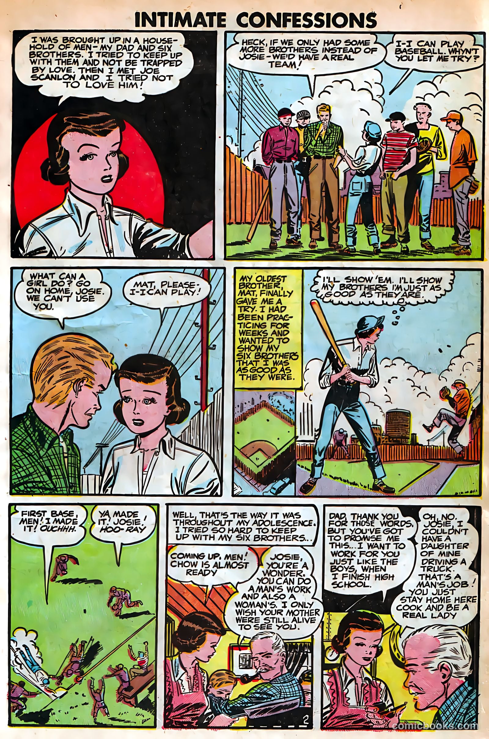 My Desire, Intimate Confessions #4 (1950) — page 24 of 34