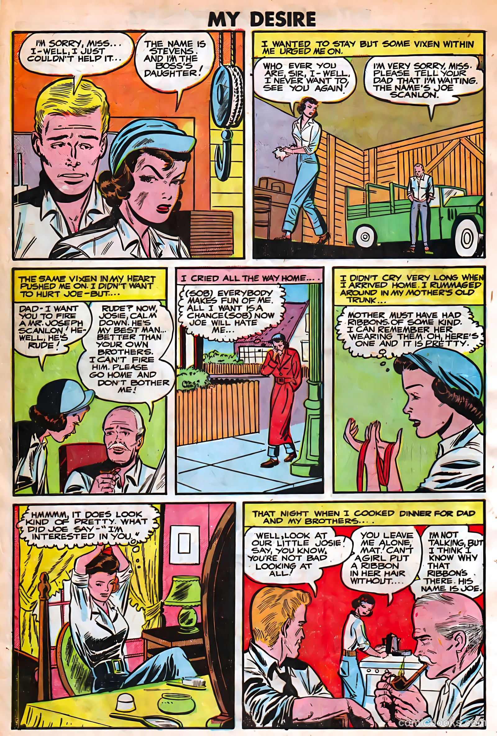 My Desire, Intimate Confessions #4 (1950) — page 27 of 34