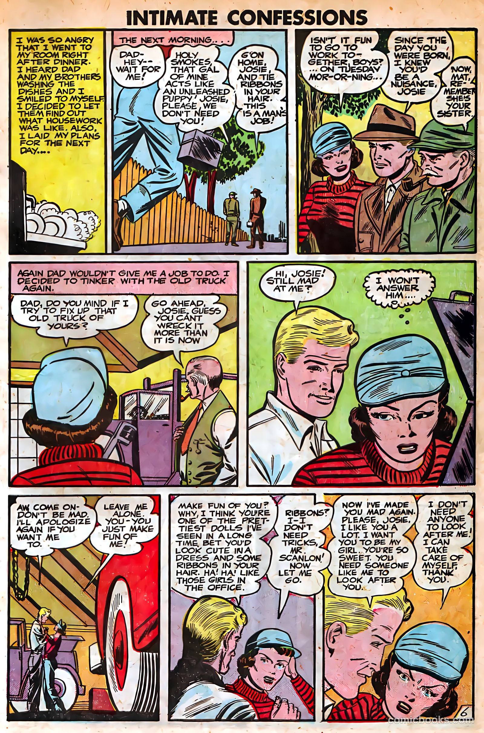 My Desire, Intimate Confessions #4 (1950) — page 28 of 34