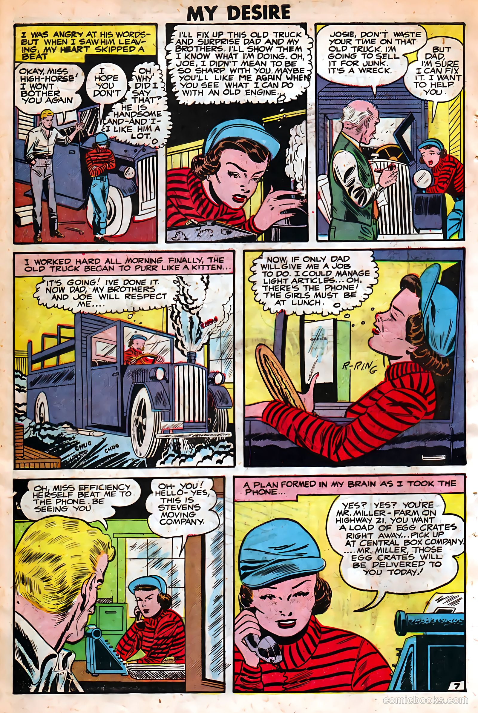 My Desire, Intimate Confessions #4 (1950) — page 29 of 34