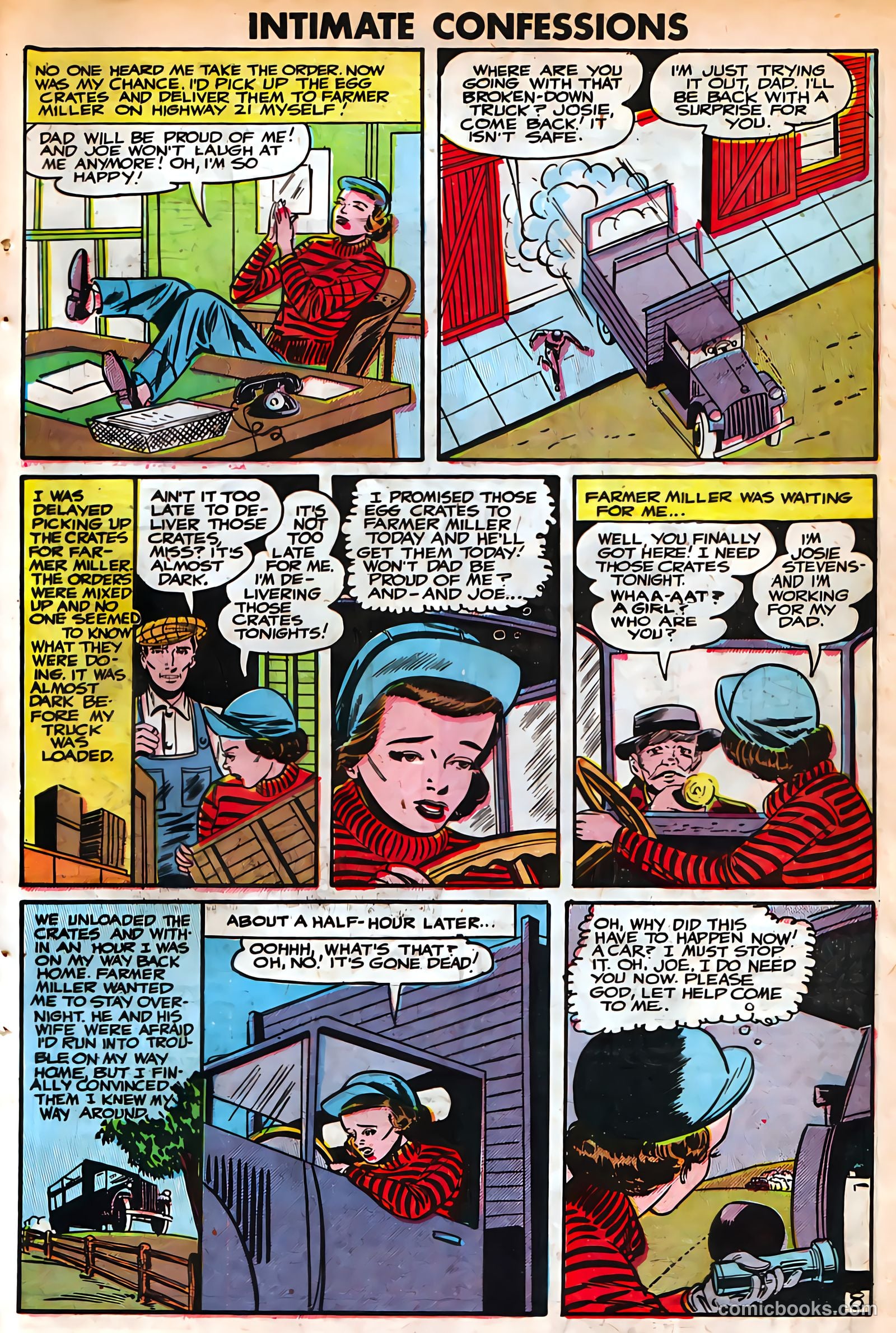 My Desire, Intimate Confessions #4 (1950) — page 30 of 34