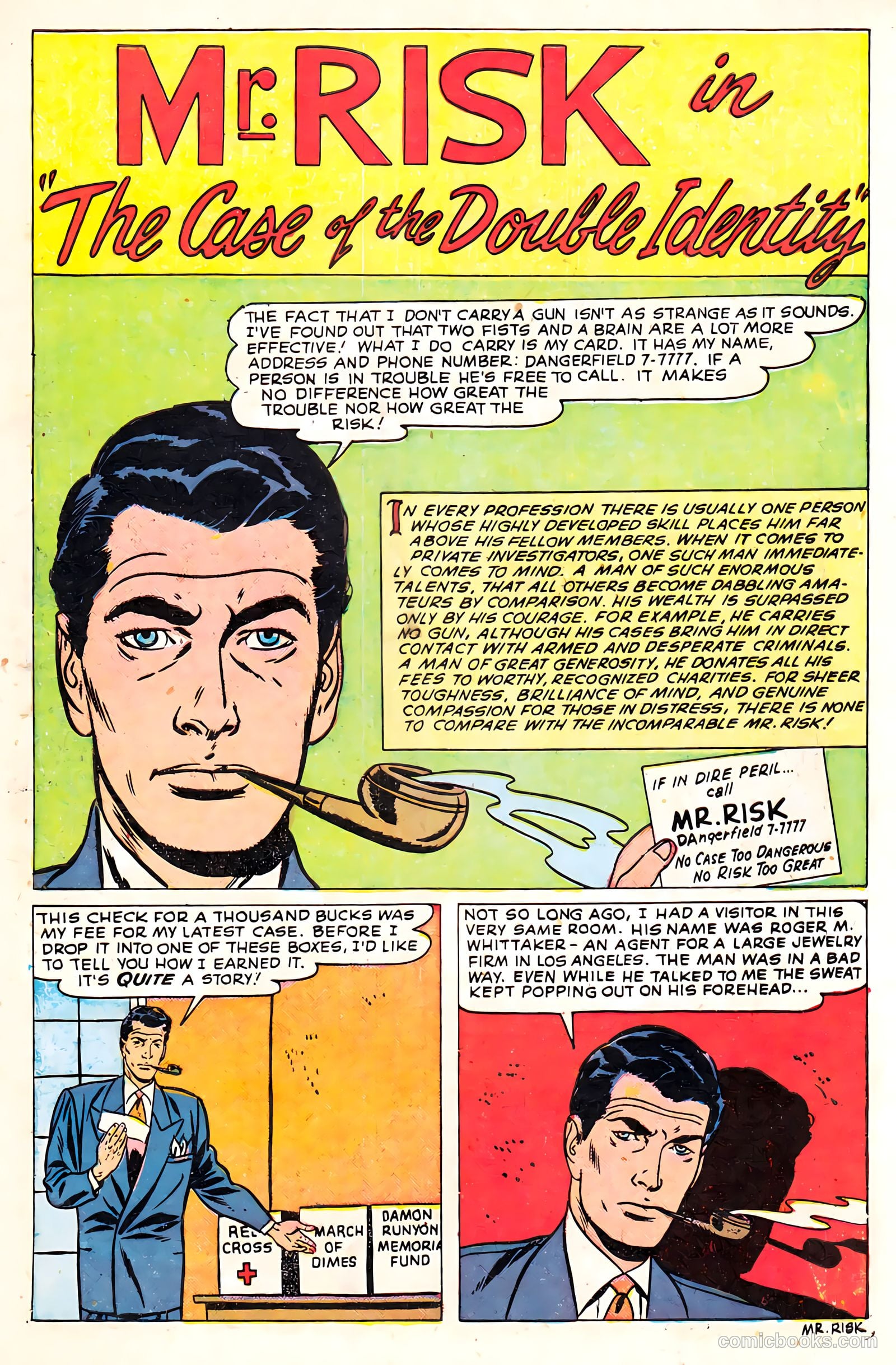 Mr. Risk #7 (1950) — page 3 of 37