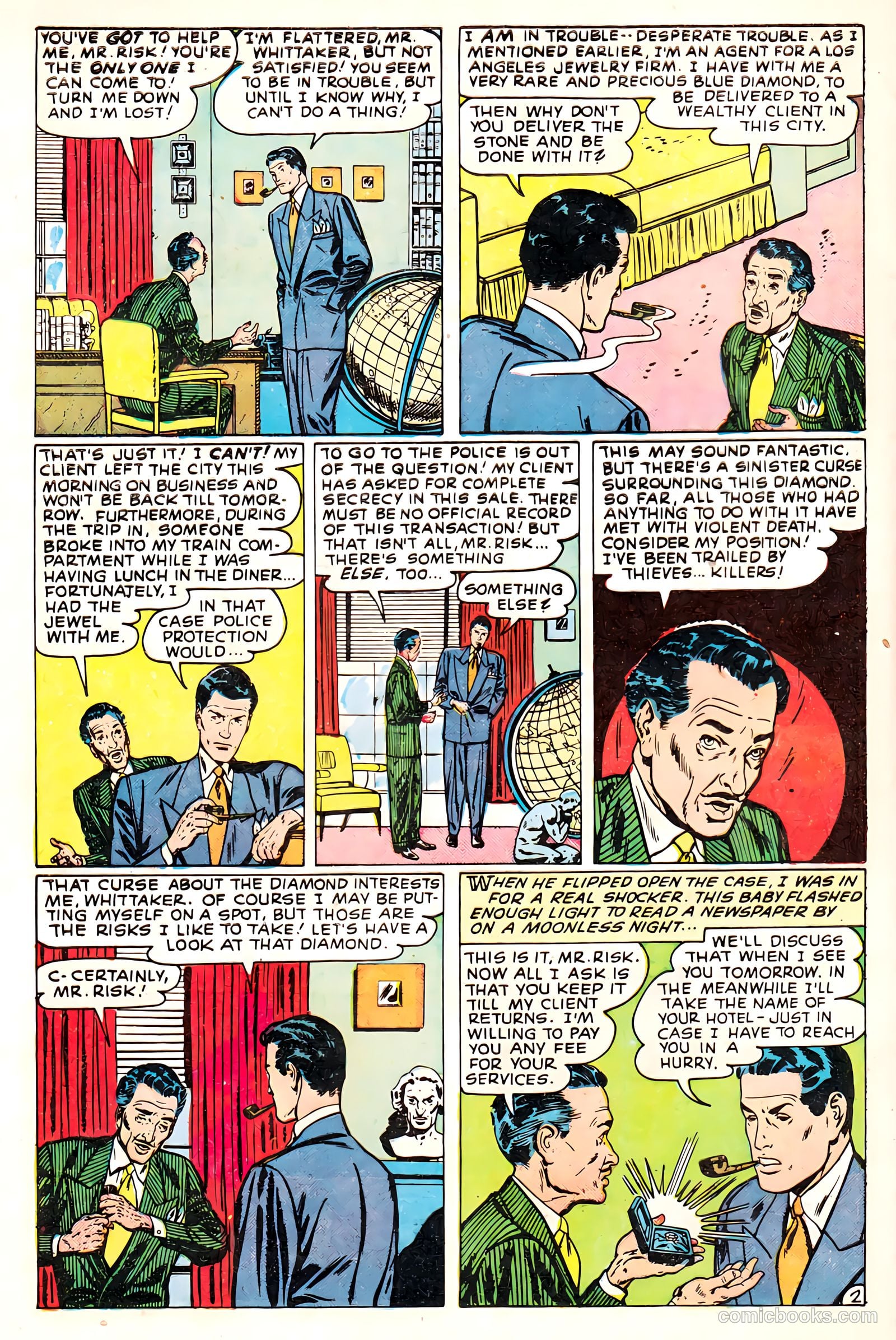 Mr. Risk #7 (1950) — page 4 of 37