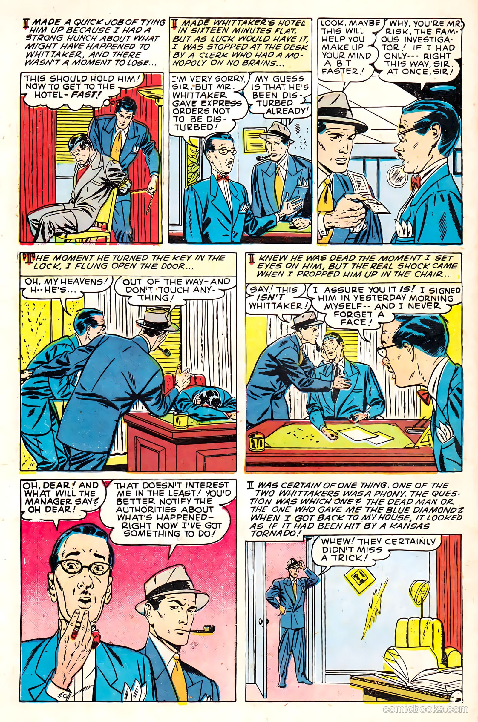Mr. Risk #7 (1950) — page 6 of 37