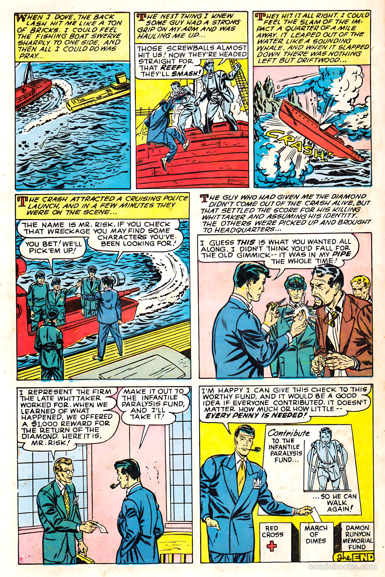 Mr. Risk #7 (1950) — page 10 of 37