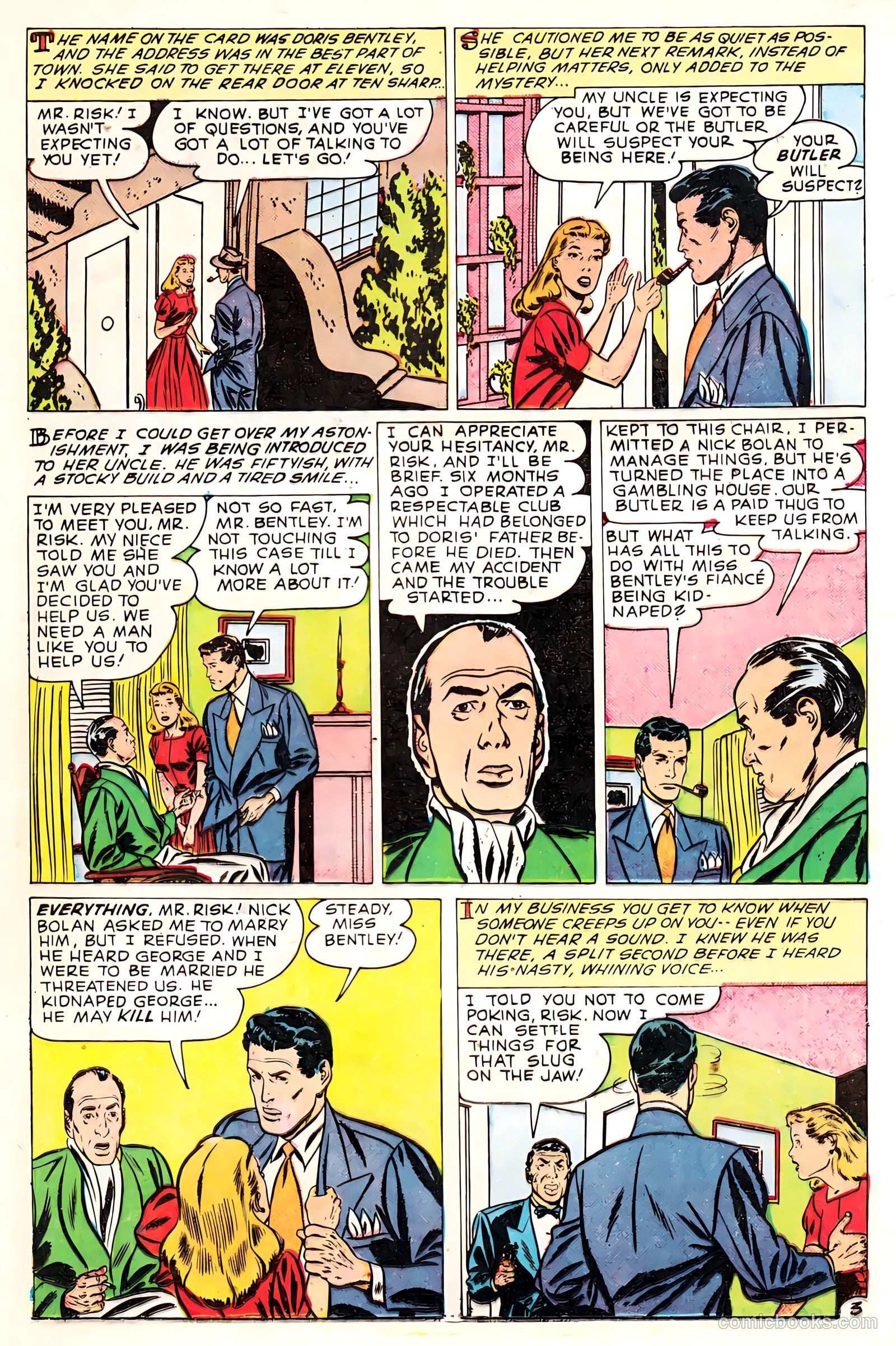 Mr. Risk #7 (1950) — page 13 of 37